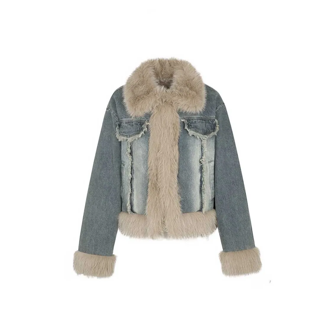 Udon House Cropped Coat Women's