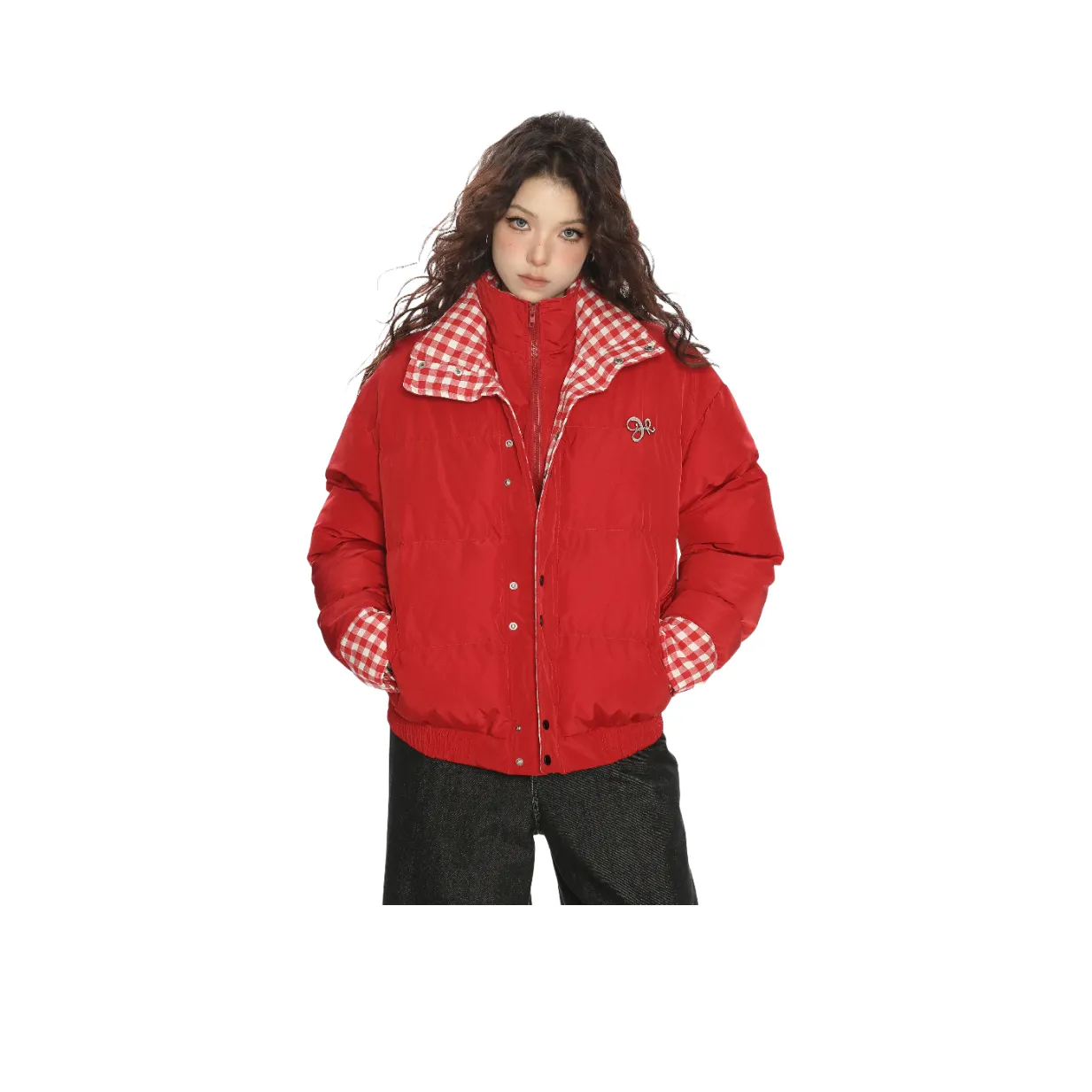 NICEAMOLA Хлопковый пуховик женский