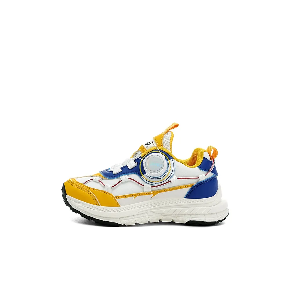 Jeep Endless Run Collection Легкий Амортизирующий Противоскользящий Низкий Топ Беговые кроссовки Айвори Белый Детский