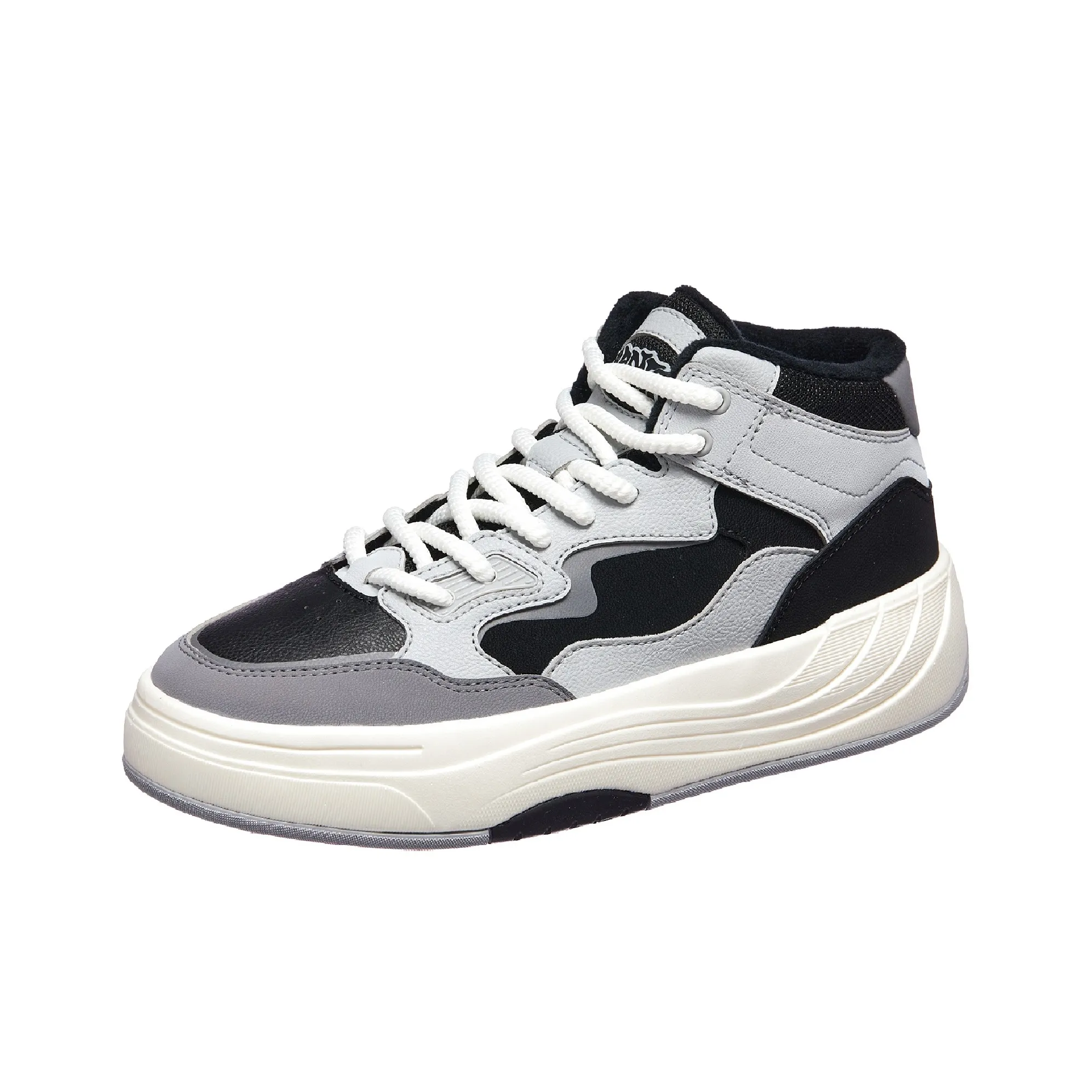 ANTA Pg7 Покрытие Устойчивое к истиранию Высокий Топ Скейтборд Кроссовки Мужские