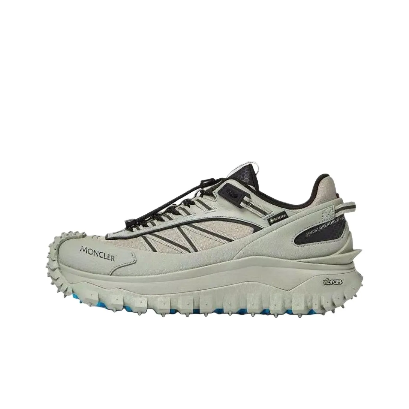 Moncler Trailgrip Chunky Sneakers Men Low Top Light Green