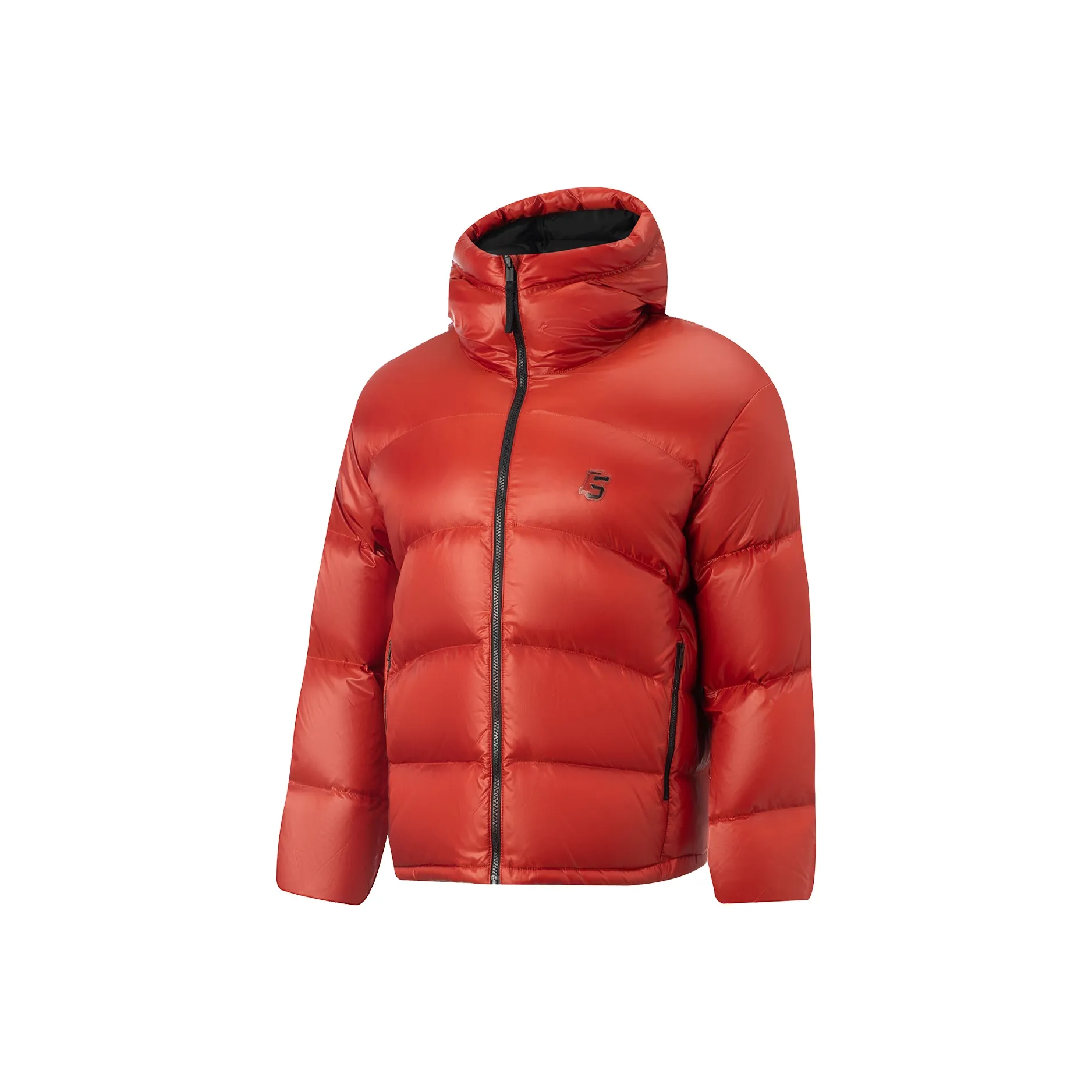 Подкладка Охра Красный Мужские Пуховики