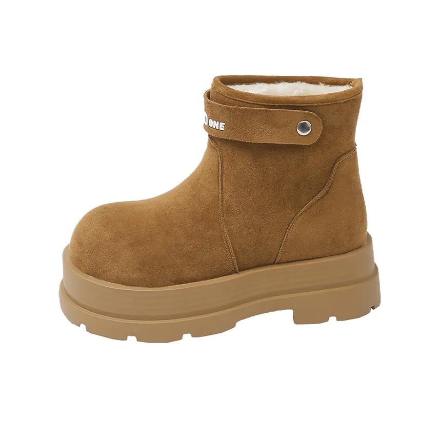 Yue Elsa визуально увеличивает рост покрытие короткий сноубутсы женские