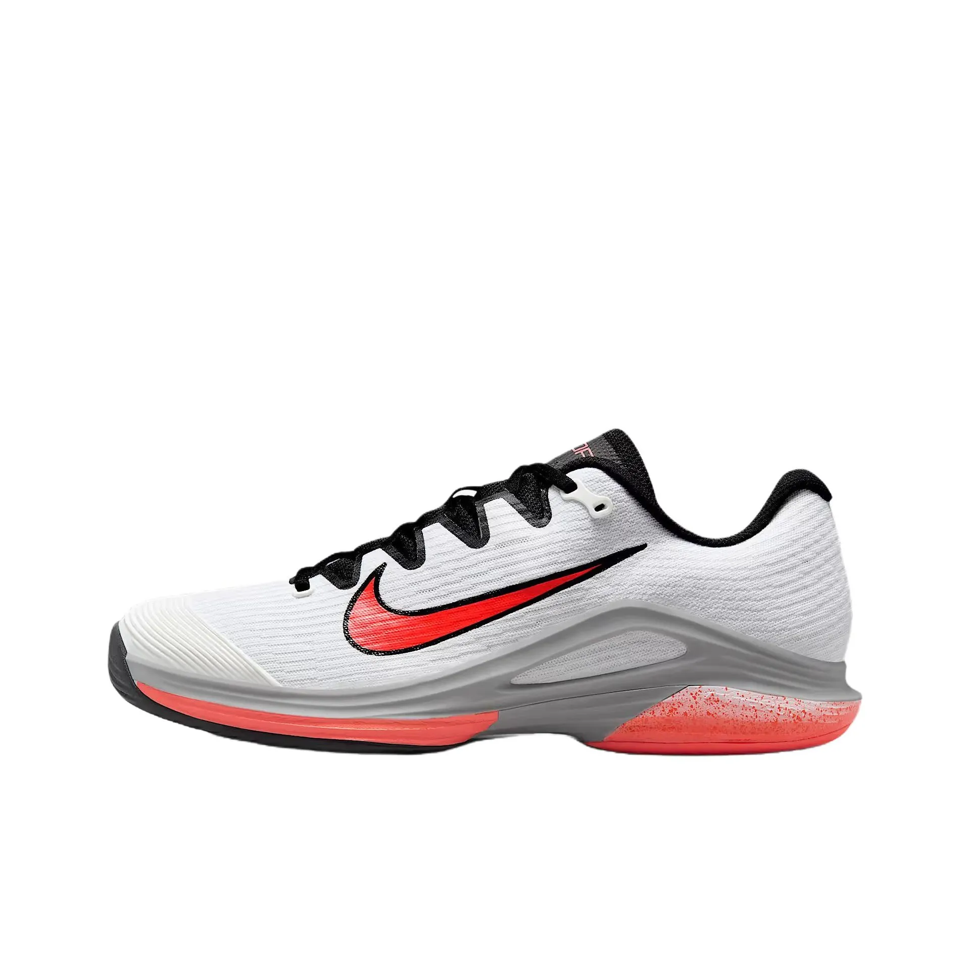 Nike Vapor 12 Поддерживающие Wa Эластичные Кроссовки для тенниса Мужские Белый Серый Черный