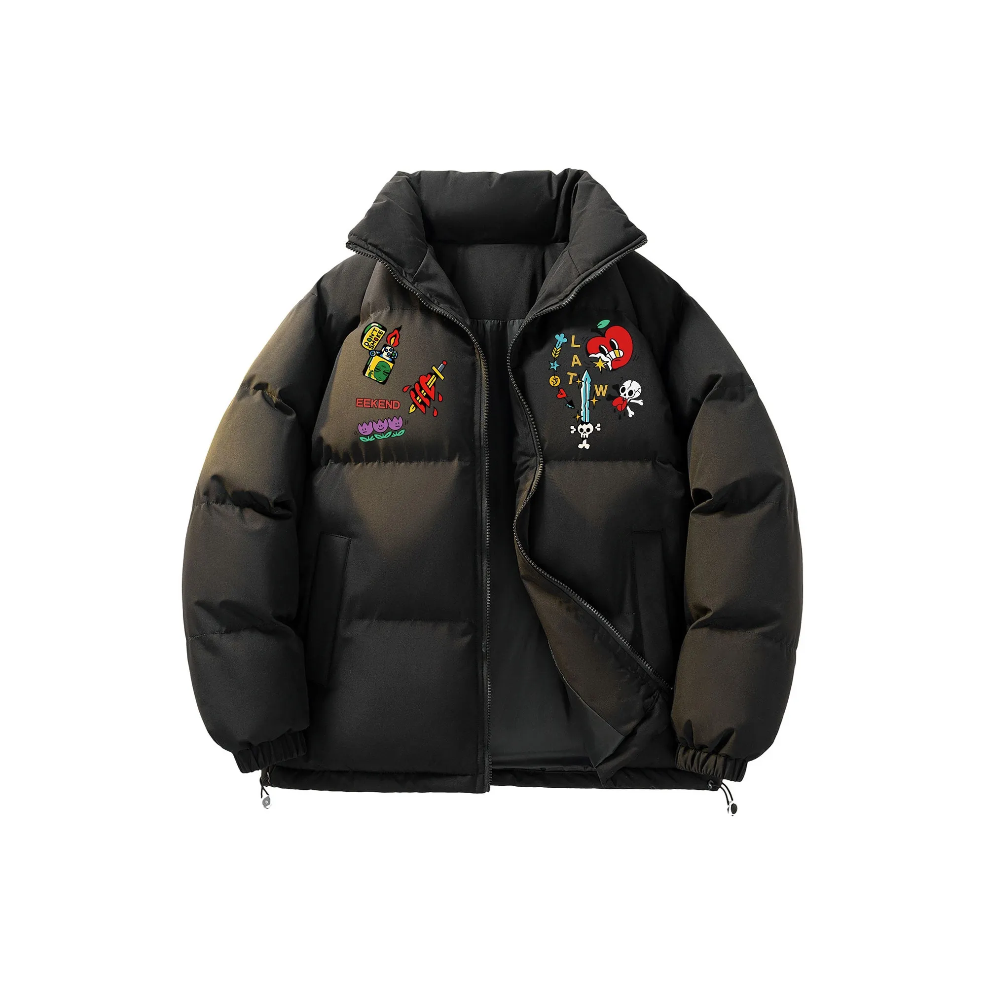 LA'T.WEEKEND Пуховик Унисекс