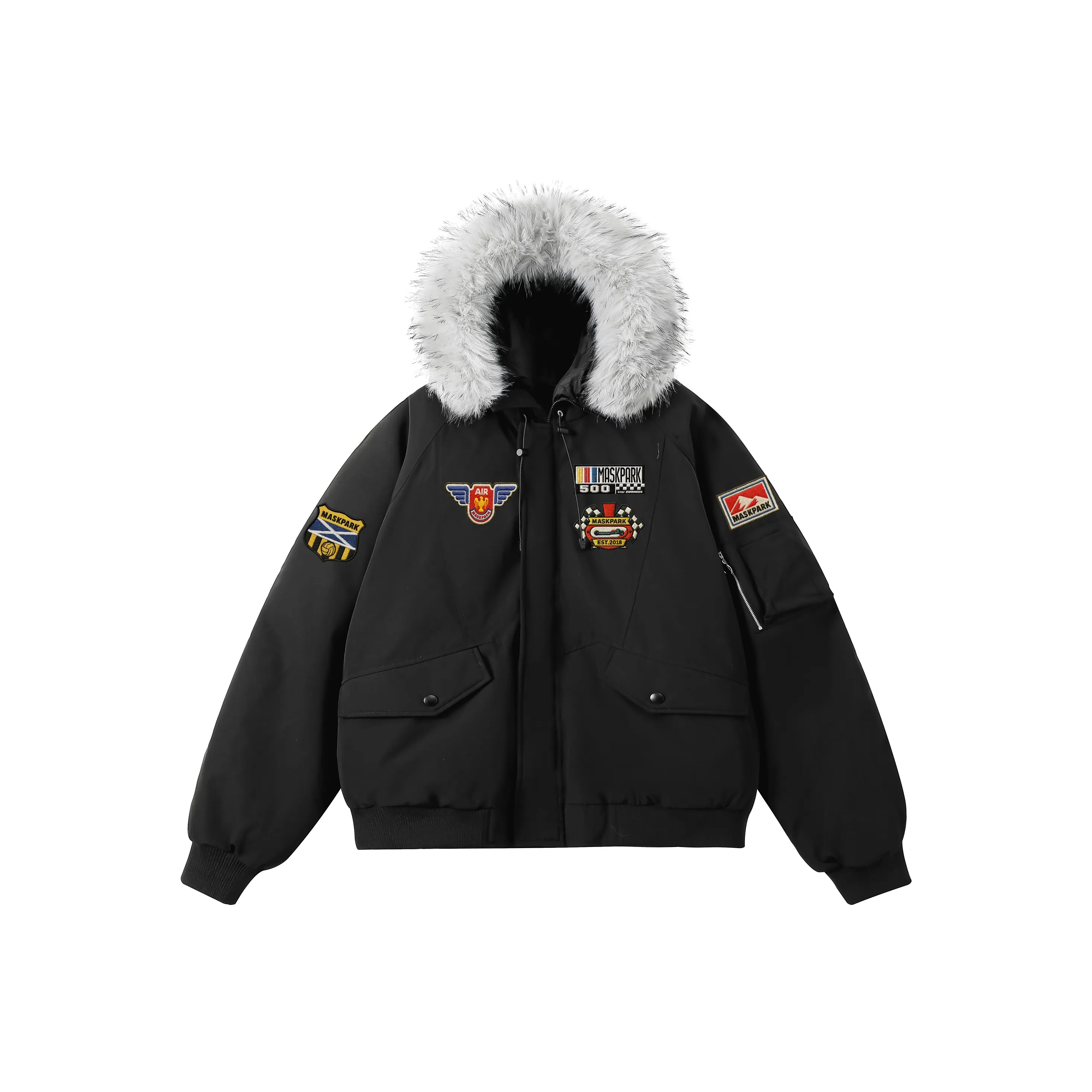 MASKPARK Хлопковый пуховик Пальто Унисекс