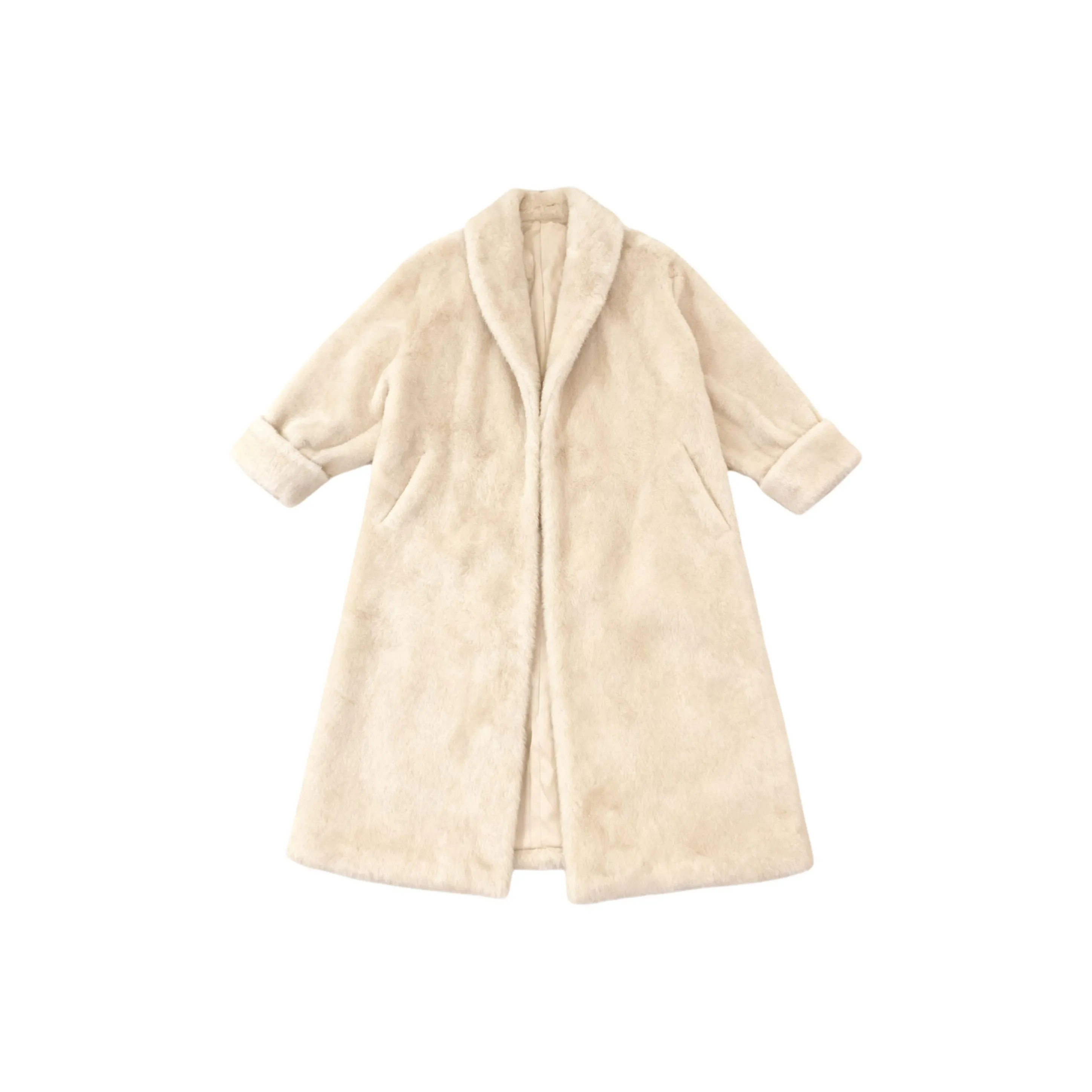 DITB Экрю Женские Бархатные Куртки