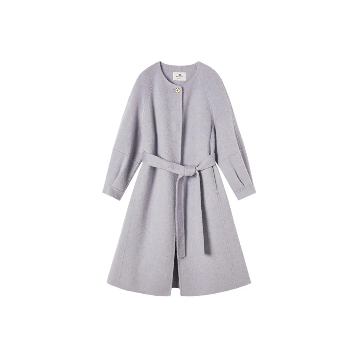 XIANGYING Сиреневый Женский Пальто