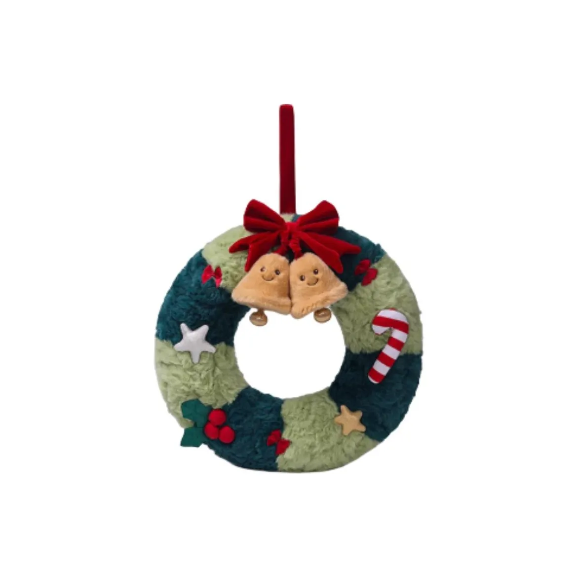 McHugs Плюшевый венок с подвеской высота 25 см