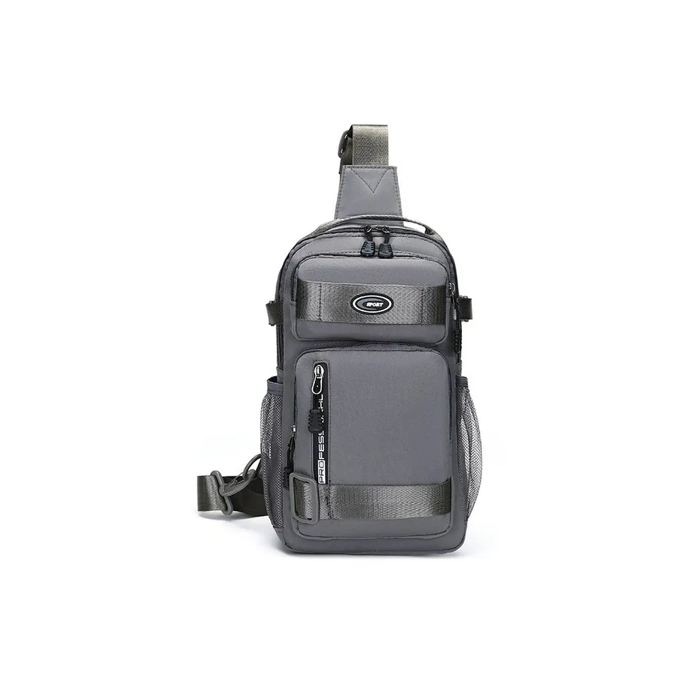 SMVP Polyester Sling Bag Standard Men's Multicolor SMVP Полиэстер Слинг Сумка Стандарт Мужская Многоцветная