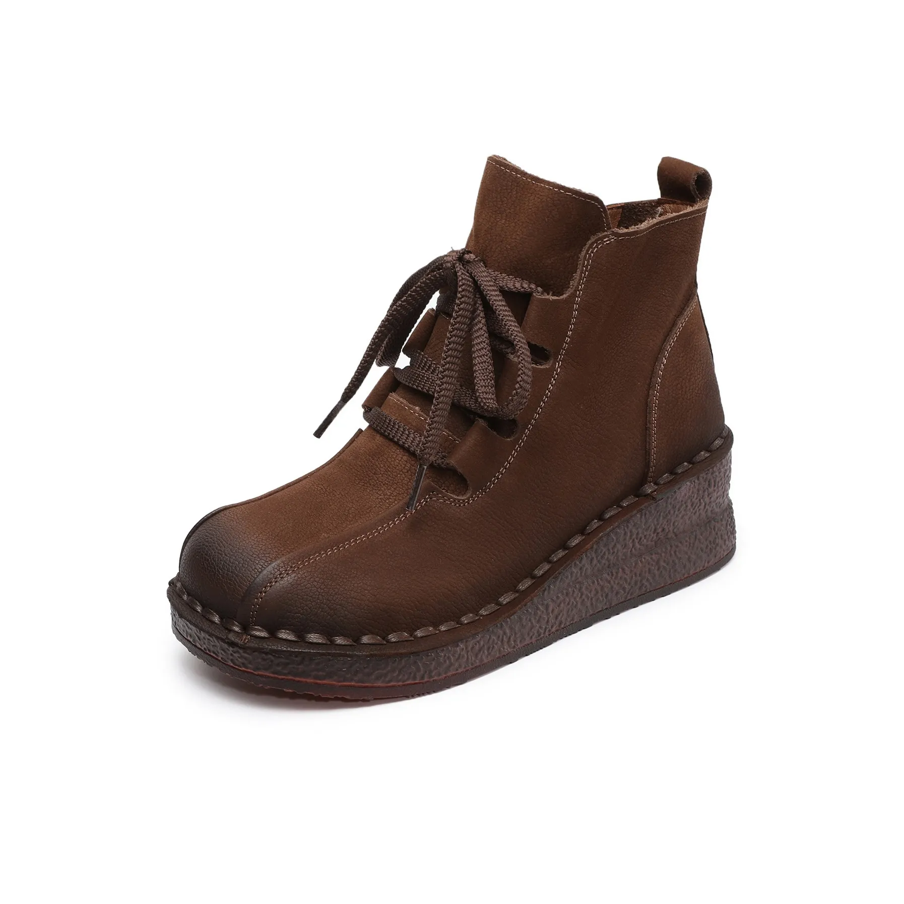 H2 Лицевая коровья кожа Модный Удобный Женская обувь Ботильоны Женские