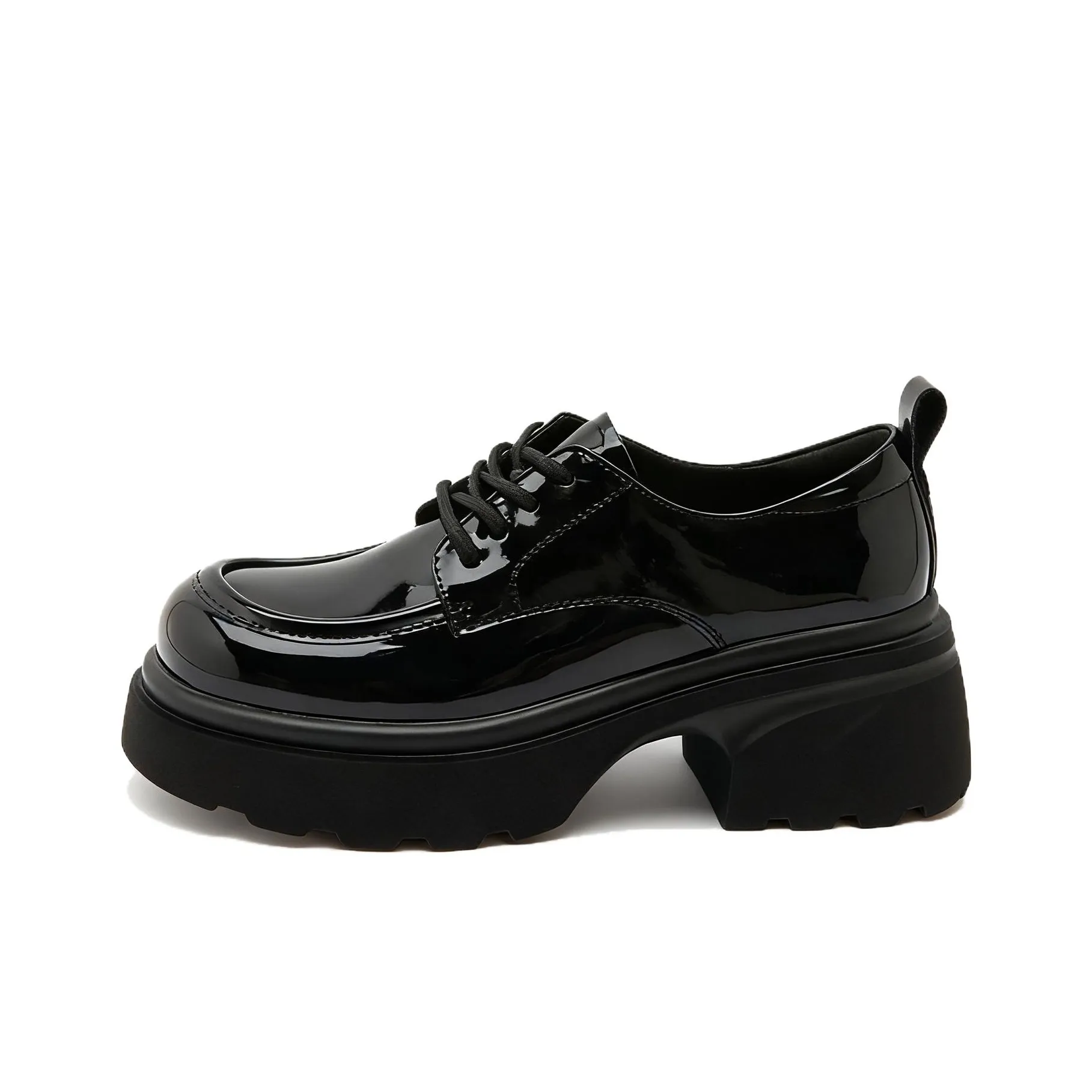 Lanza Лоферы Черные Блестящие Женские