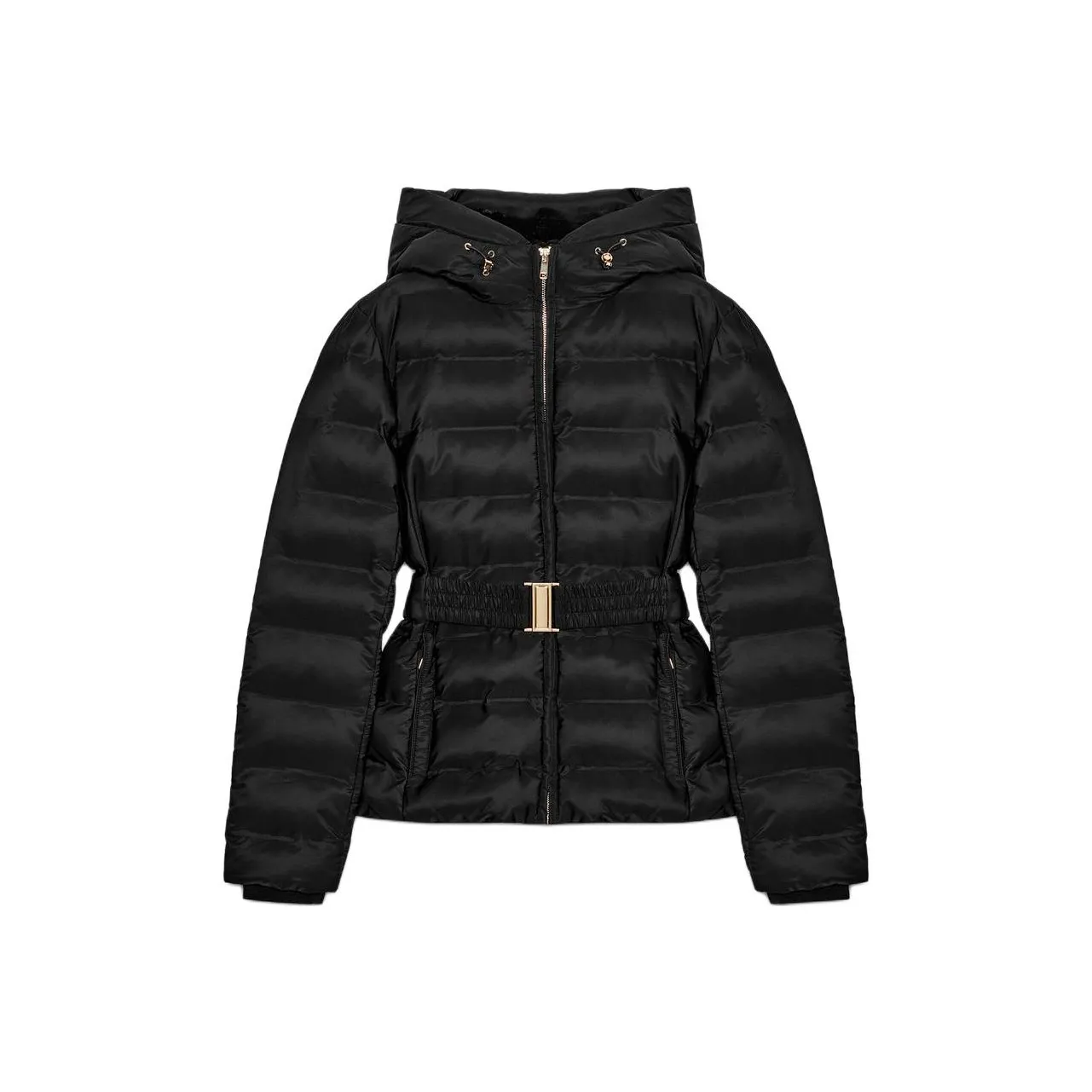 ZARA Черный Женский Пуховик