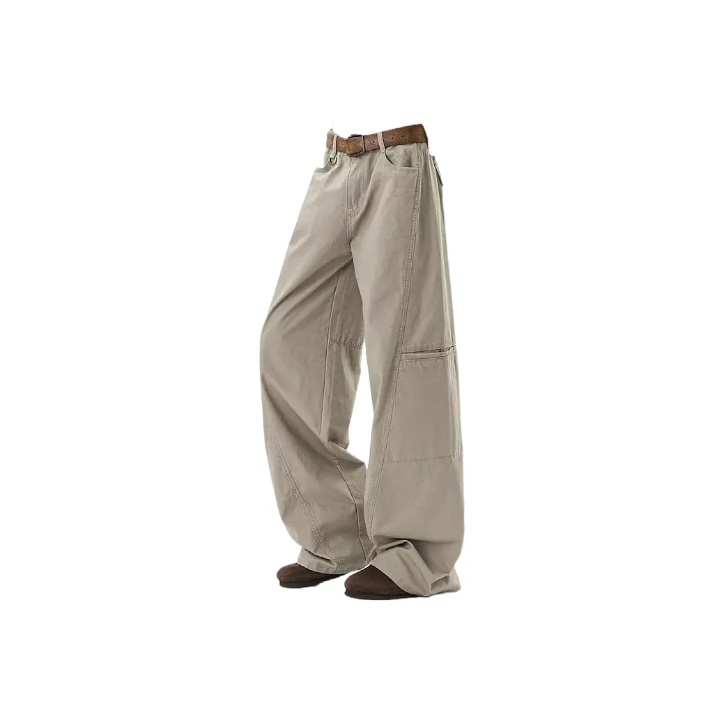 THINGYLAB Хаки Мужские Карго Брюки