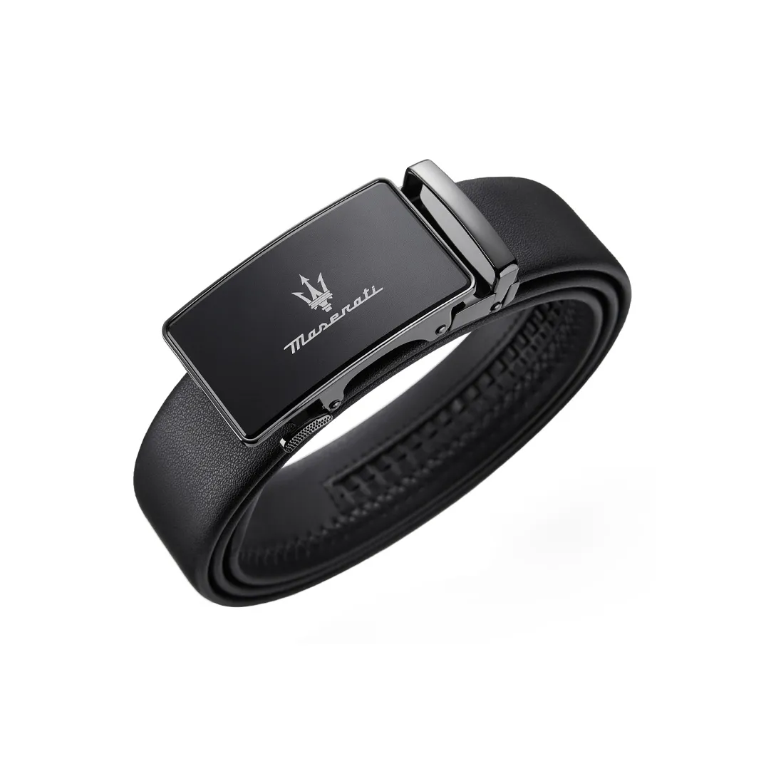 Maserati Ремни из коровьей кожи мужской золото металлический серебряный 3,5 см