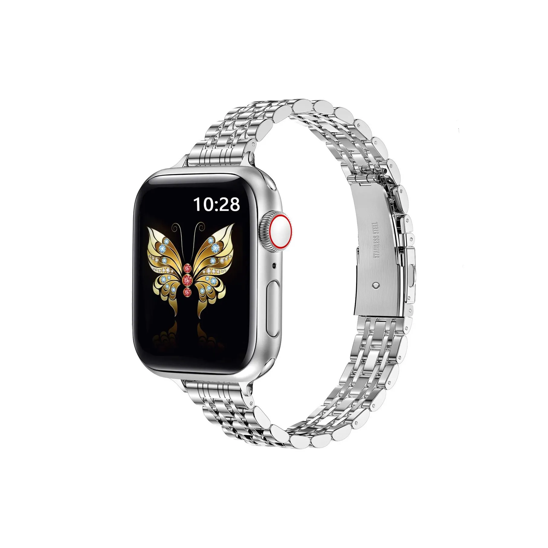 Akkerds Ремешок Apple Совместимость Материал Нержавеющая Сталь