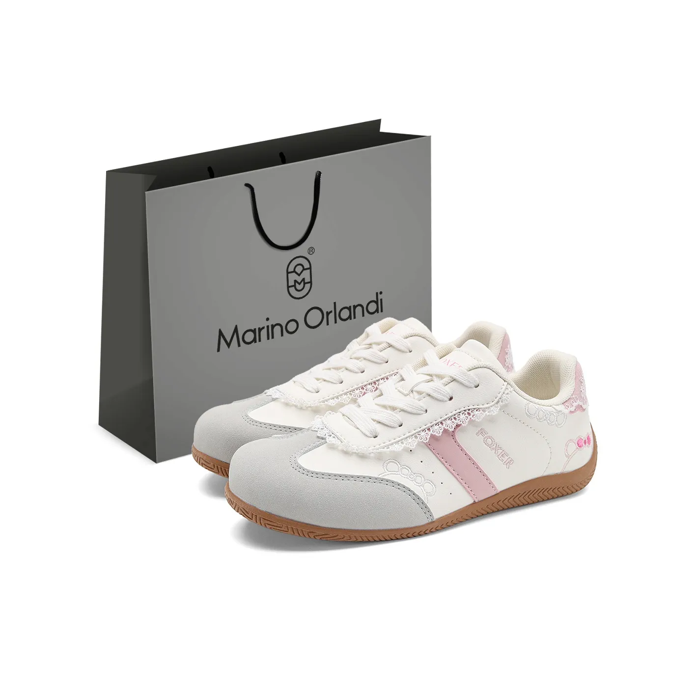FOXER x MARINO ORLANDI Низкий топ Повседневная обувь Женская