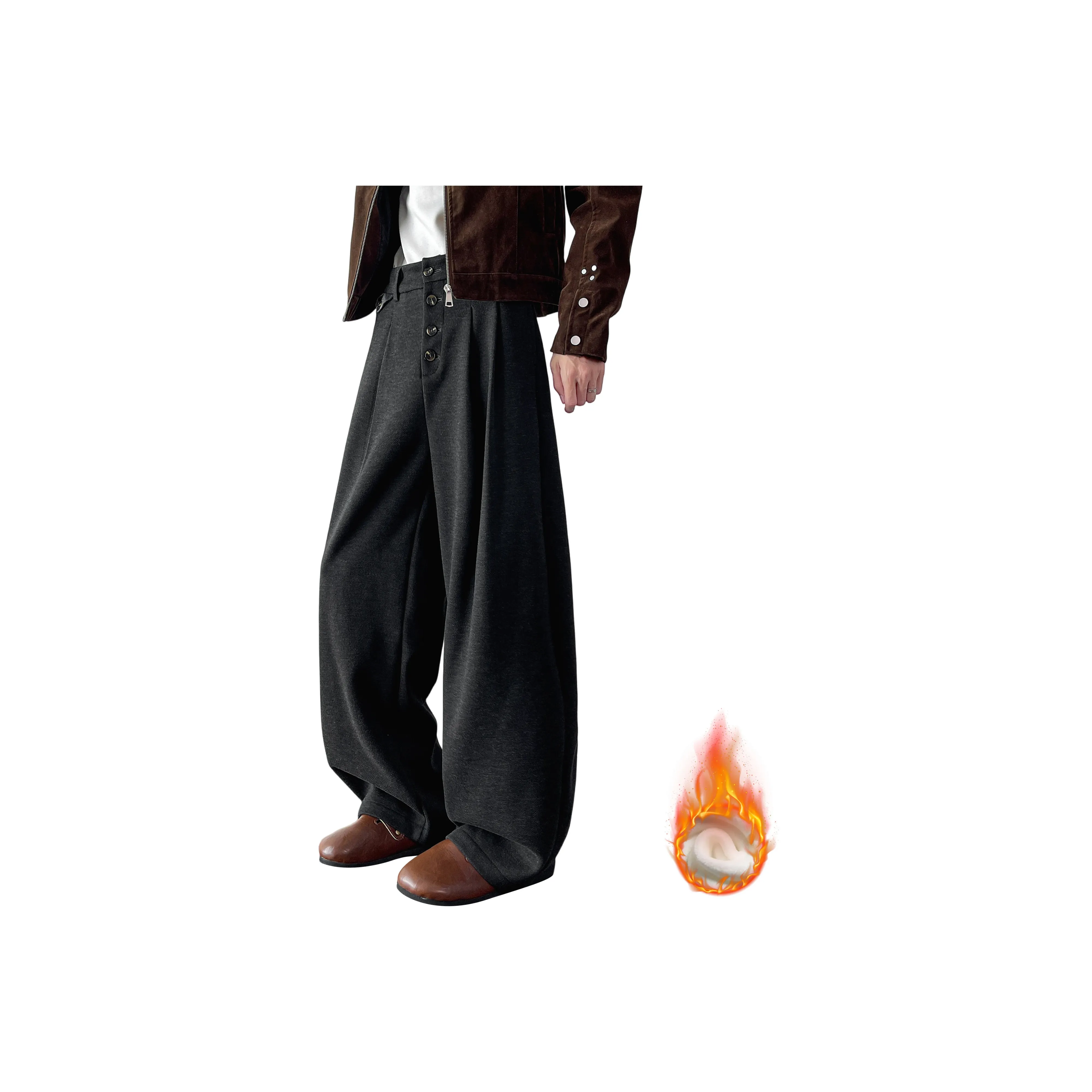 MARK WAFFLE Повседневные брюки Унисекс