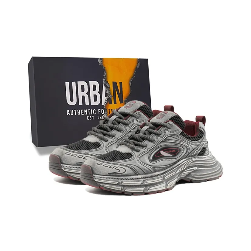 URBAN AUTHENTIC Износостойкий Легкий Дышащий и Противоскользящий. Низкий Топ Толстая подошва Кроссовки Мужские