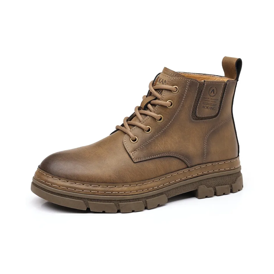 AOKANG Рабочие ботинки Короткий Мартин Boot Мужской
