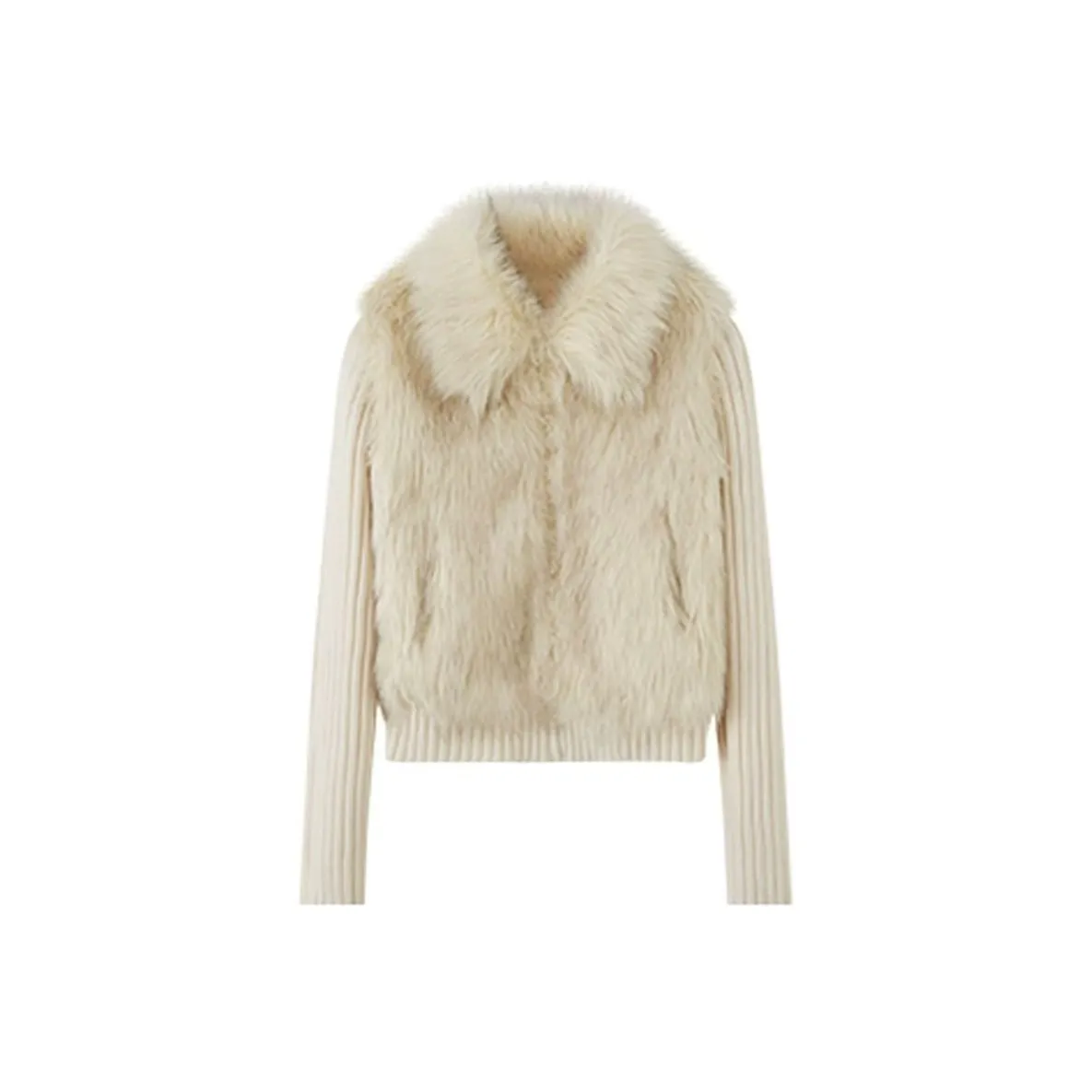 AINUOERMY Вельвет Feel Пальто Женское