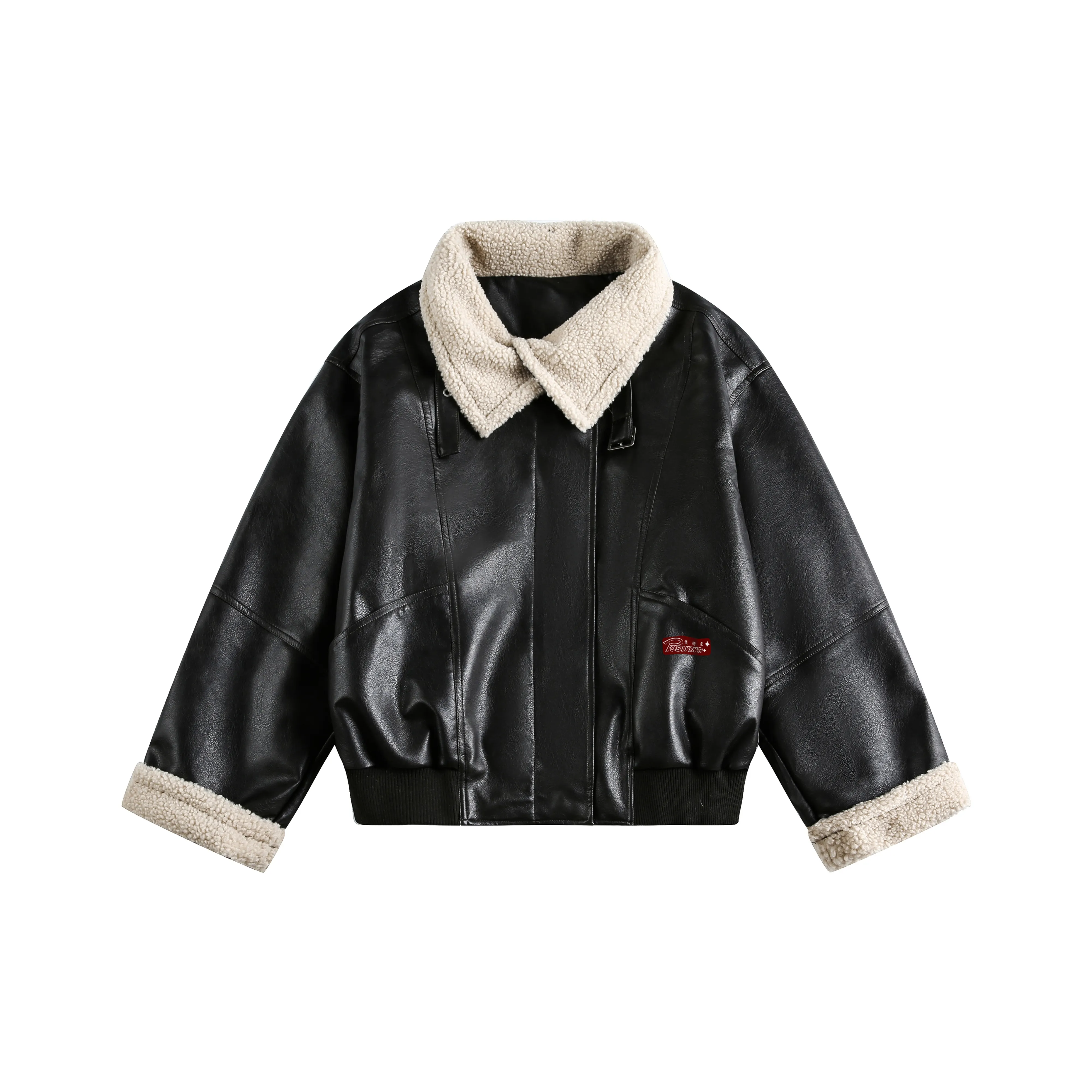 POSIYING Темный кофейный с подарками съемный булавка унисекс куртки