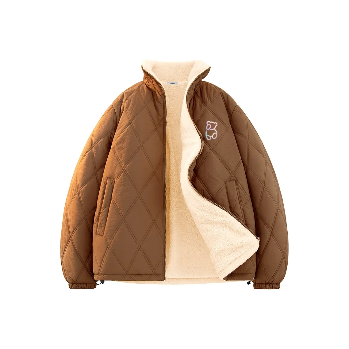 Miniso Осенний и Зимний Пуховик Унисекс