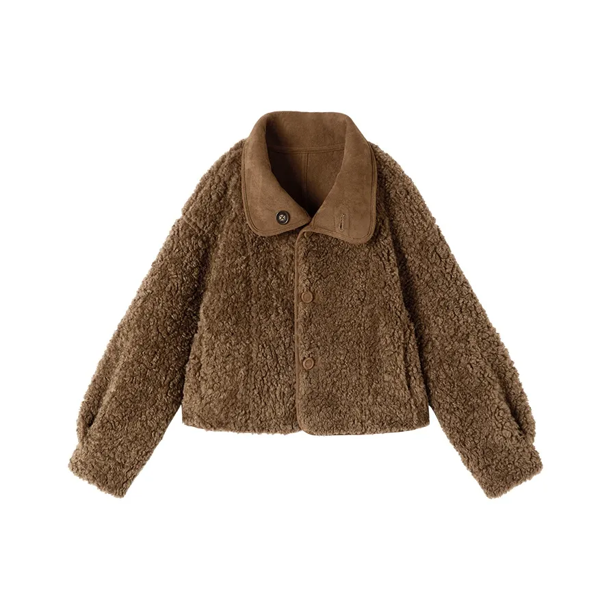 XIANGYING Кофе Женские Меховые изделия