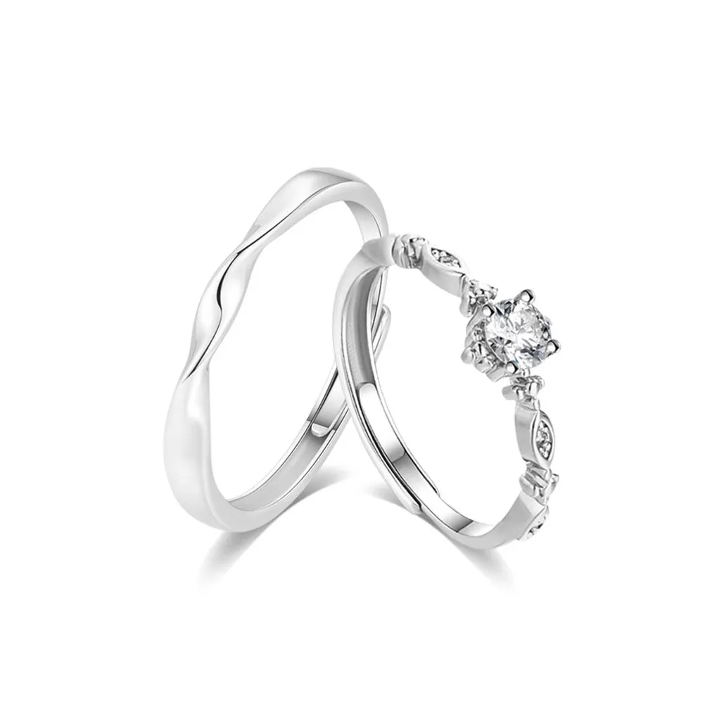 Crafts Women's Цветная глазурь Нефритовые кольца Унисекс