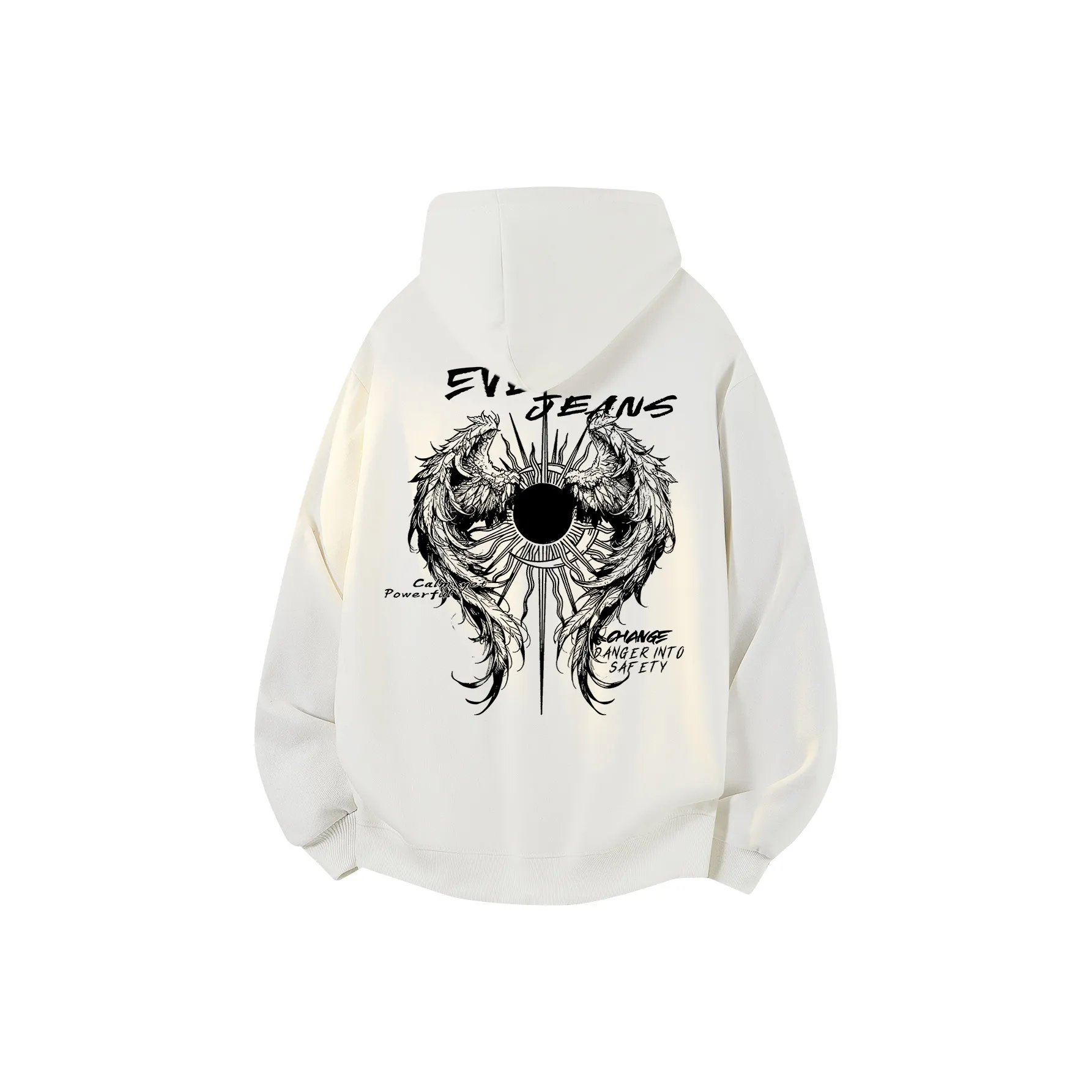 YIWEN Eve Джинсы Свитшот Унисекс