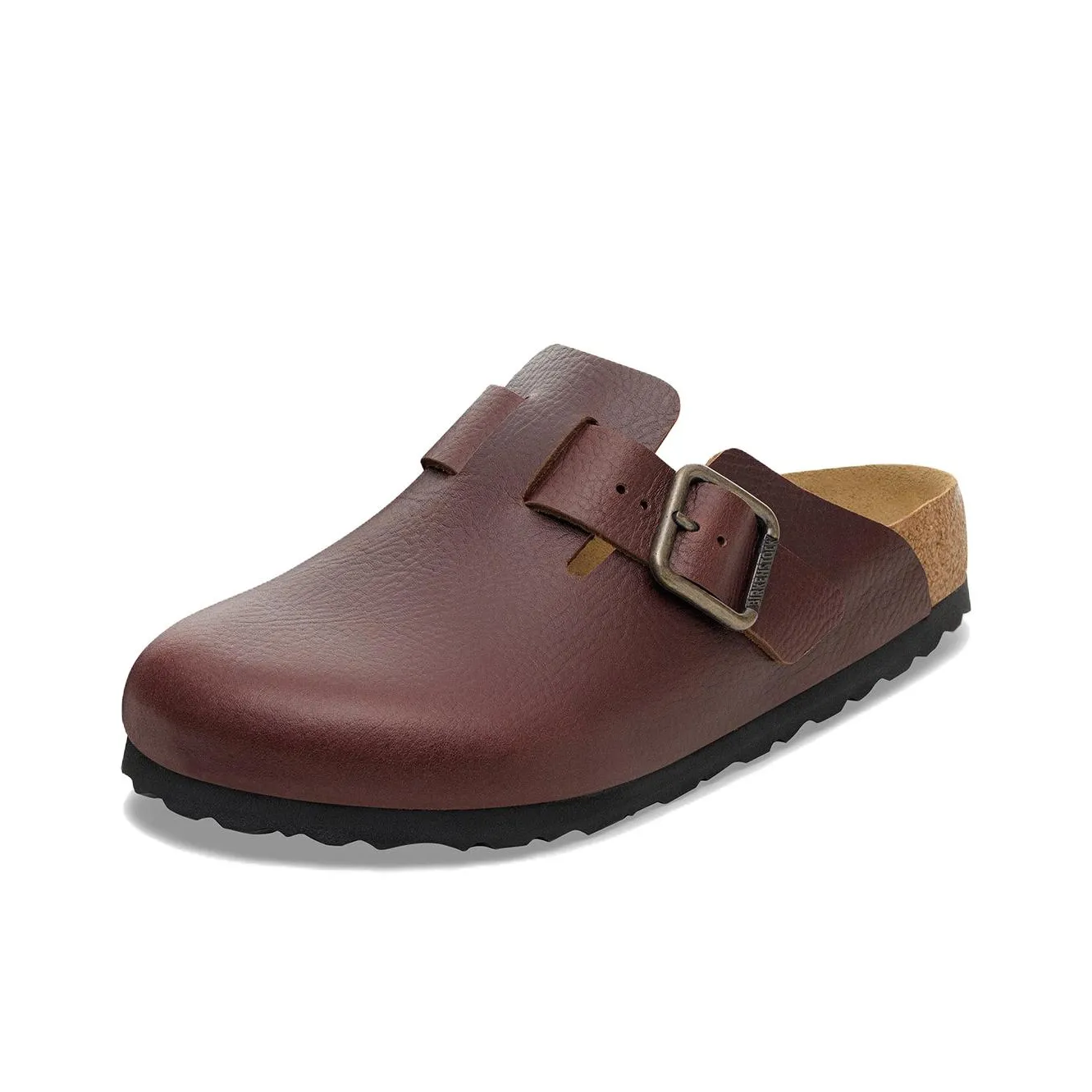 Биркенсток Бостон Домашние тапочки Мужские Темно-коричневый Стандартный Свободный крой