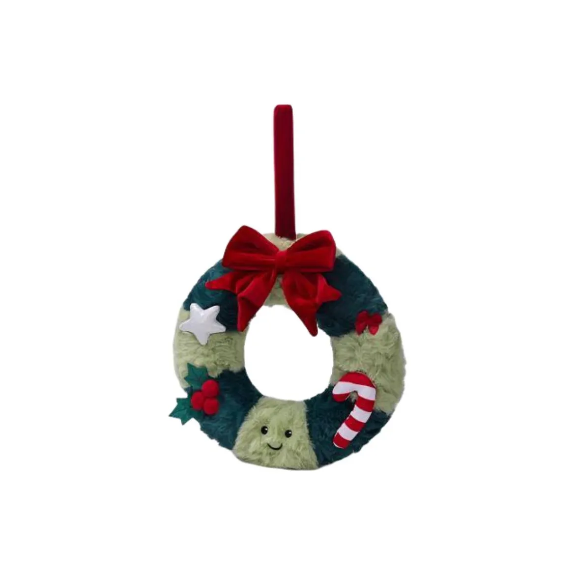 McHugs Рождество Венок Плюшевый Брелок 20 см Высота