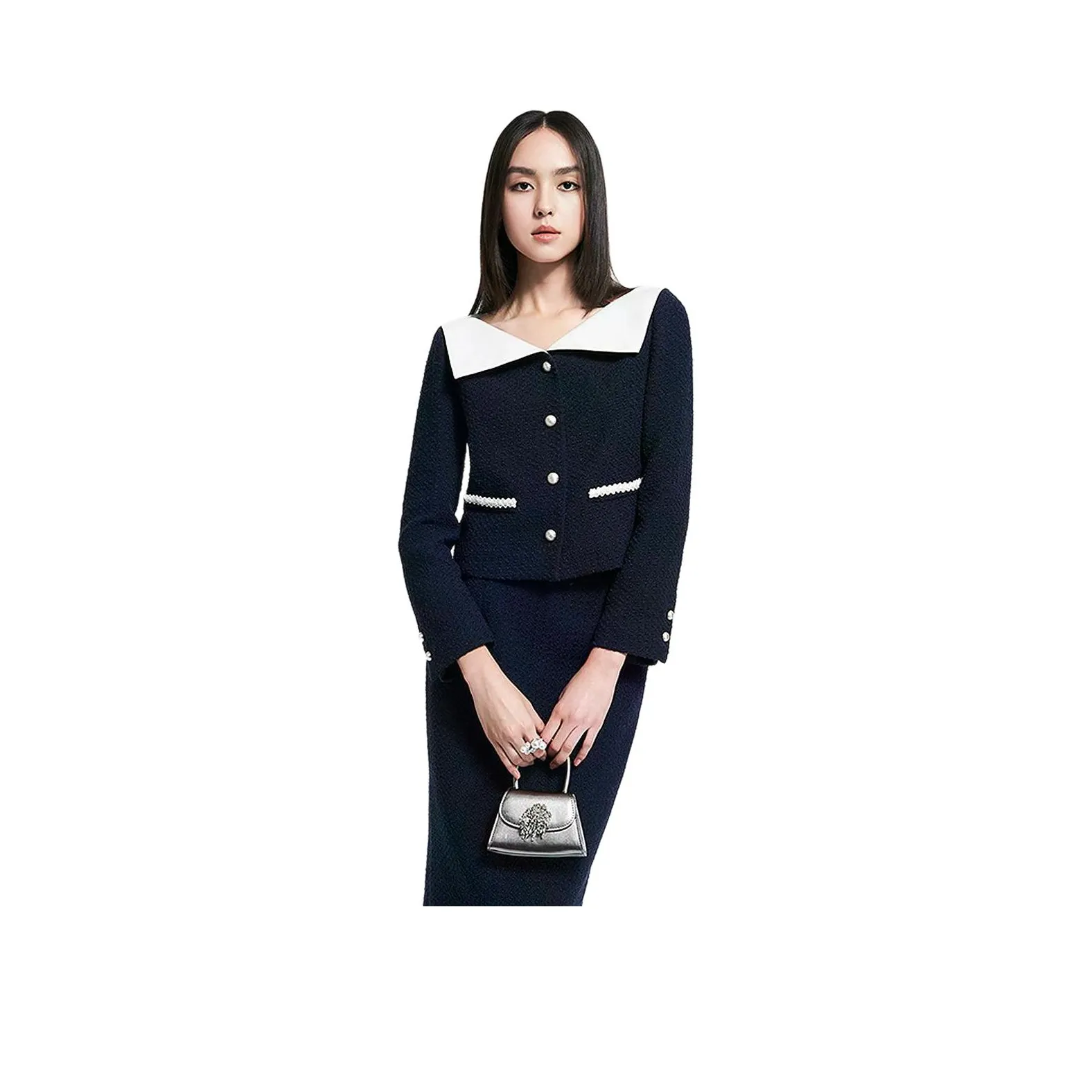 Caroline Темно-синие Женские Куртки