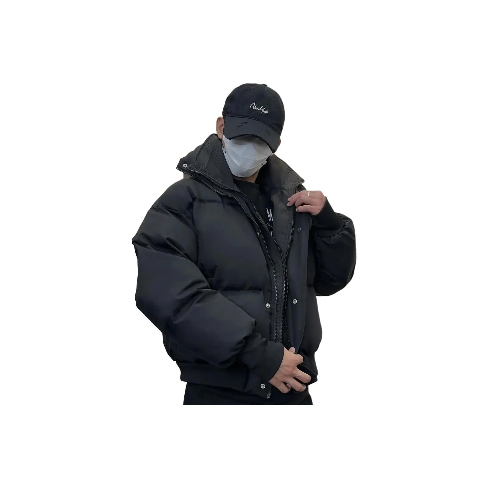 BONAS Черный Унисекс Пуховики