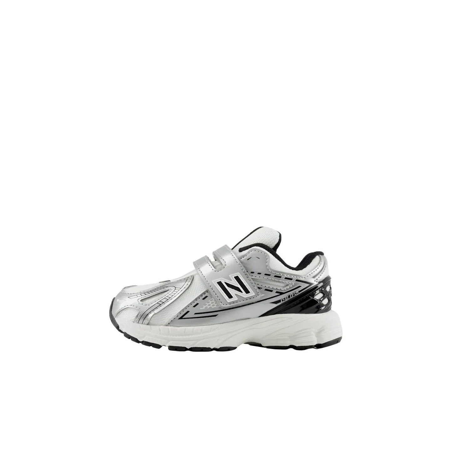 New Balance NB 1906R Дышащая Низкая Обувь для Малышей Серебряная Infant и Toddler