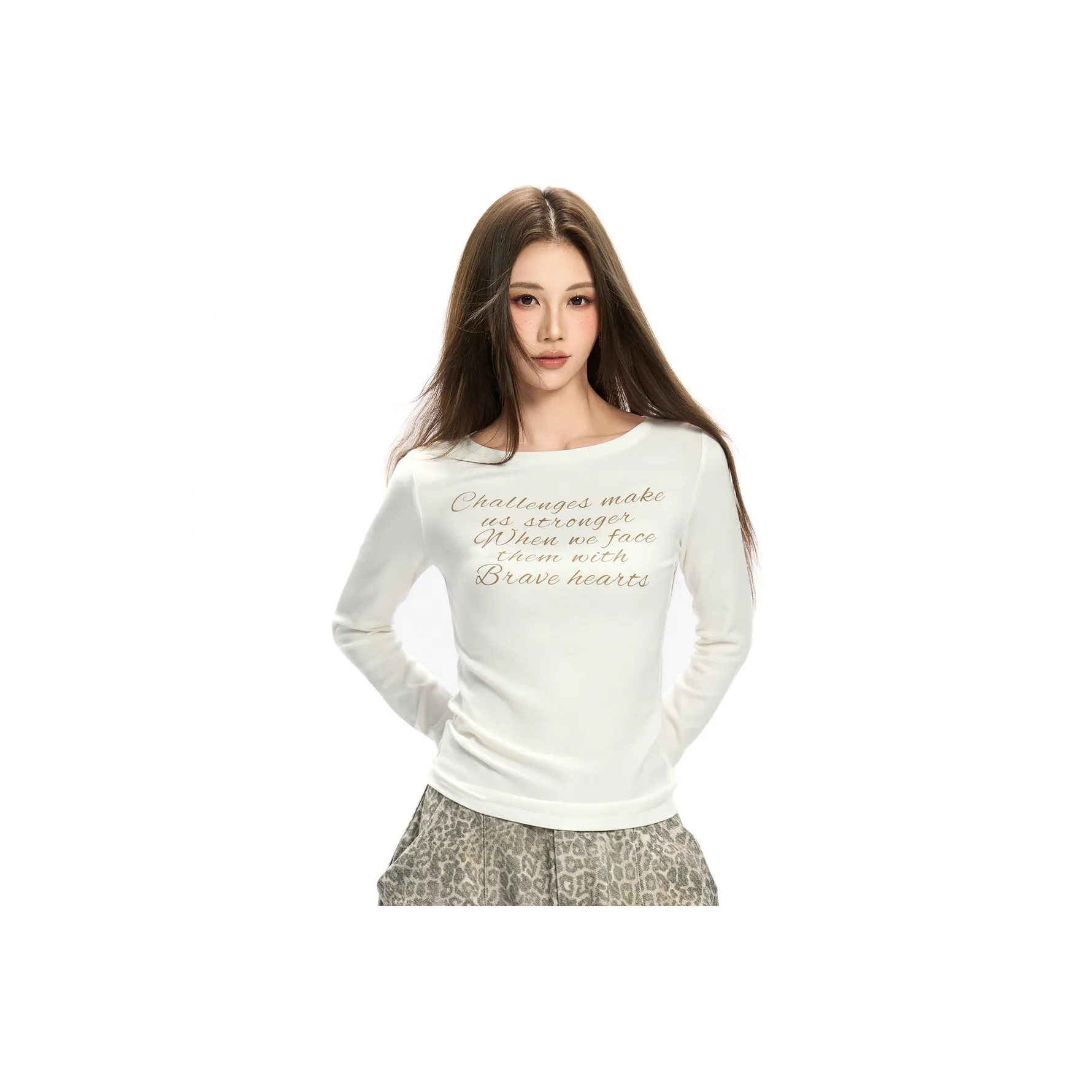 ZAVK [Белый] Женские T-рубашки