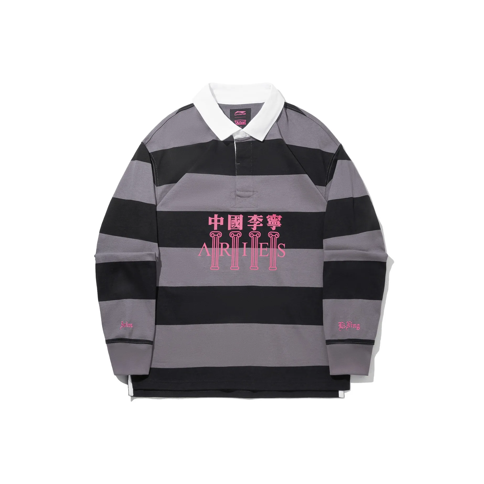 Подкладка Серый Черный Ткань Мужская Поло