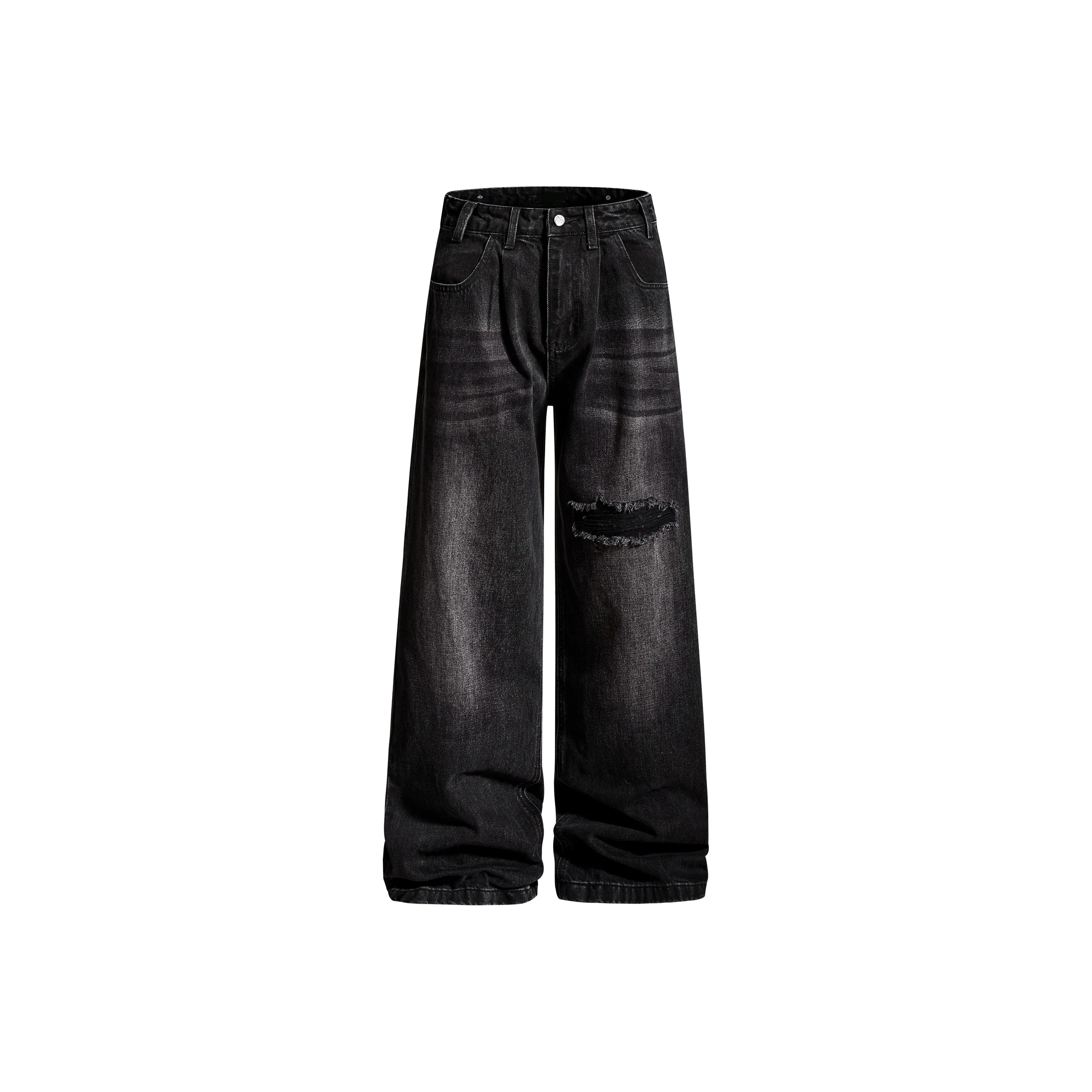 Captainbeer Черные Женские Джинсы