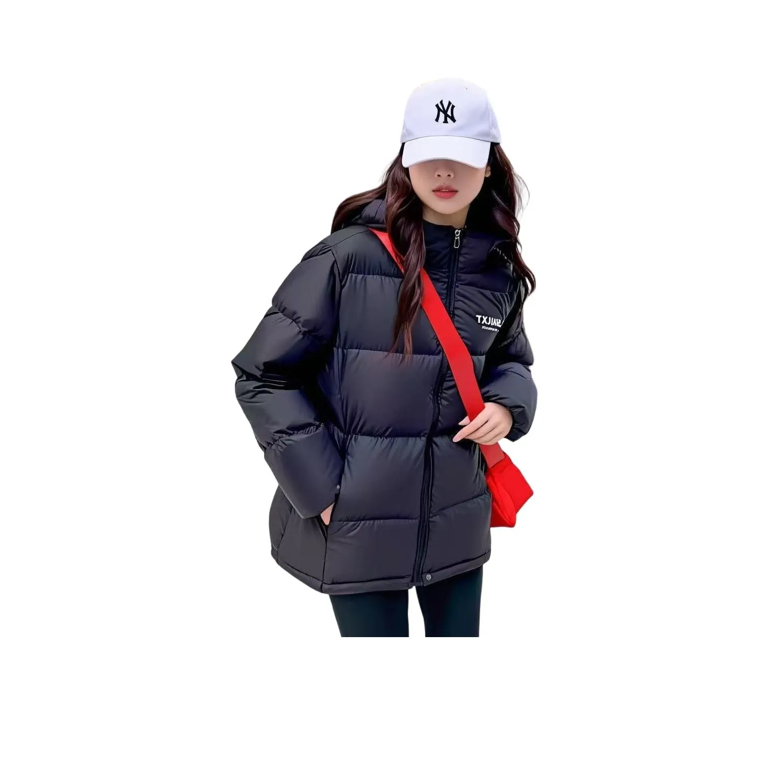 FLIM Черный Женский Пуховик