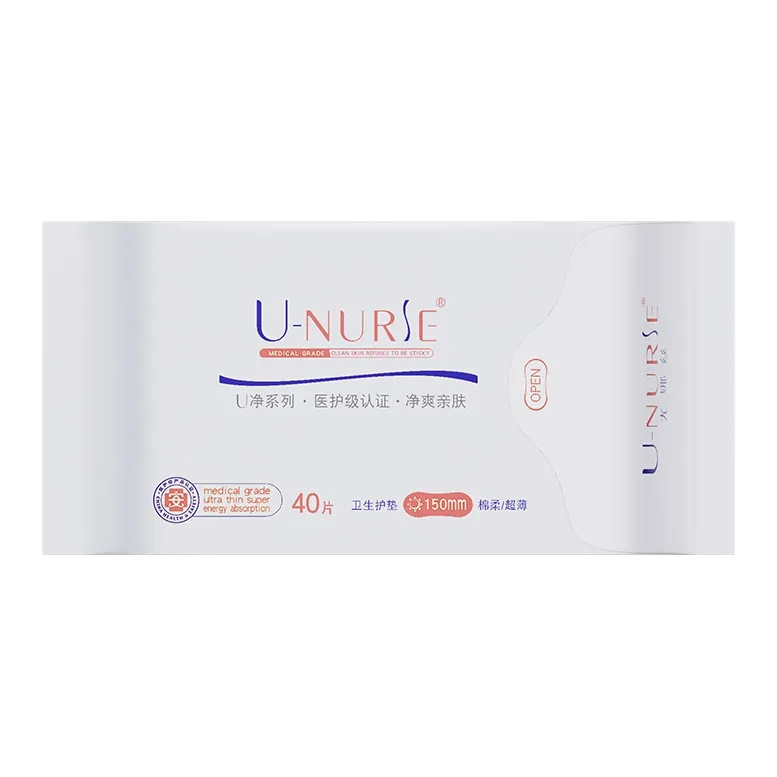 U Nurse Medical Grade Гигиенические прокладки из мягкого хлопка Ежедневные прокладки для небольших количеств