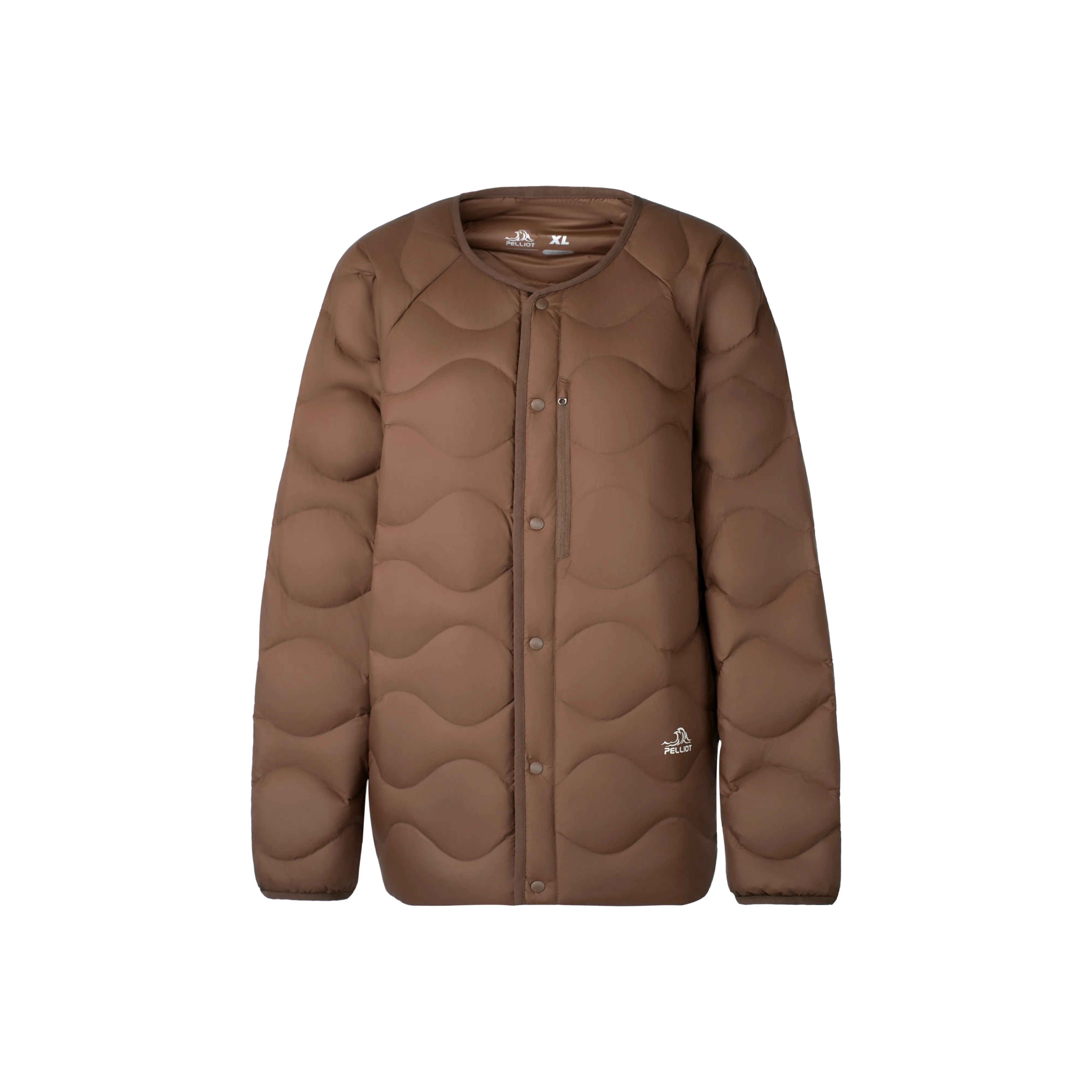 PELLIOT Каштановый Коричневый Унисекс Пуховики