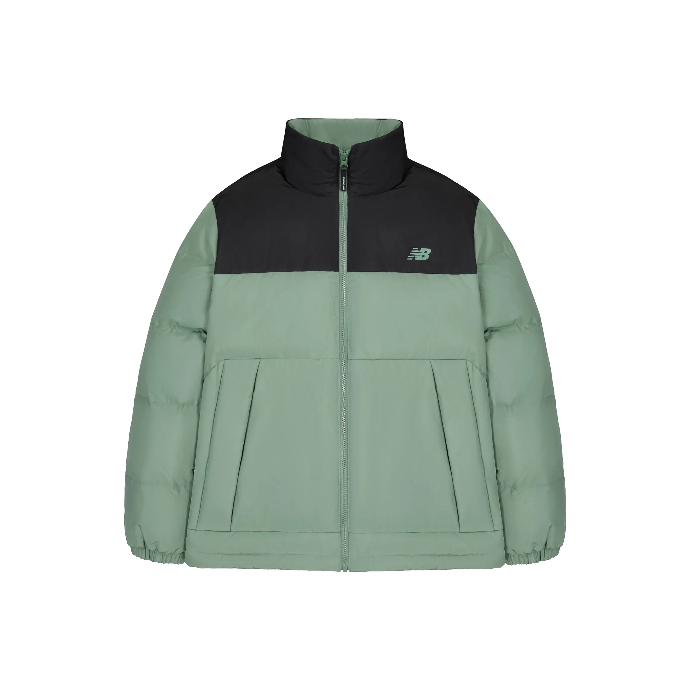 New Balance Армейский зеленый Мужской Пуховые куртки