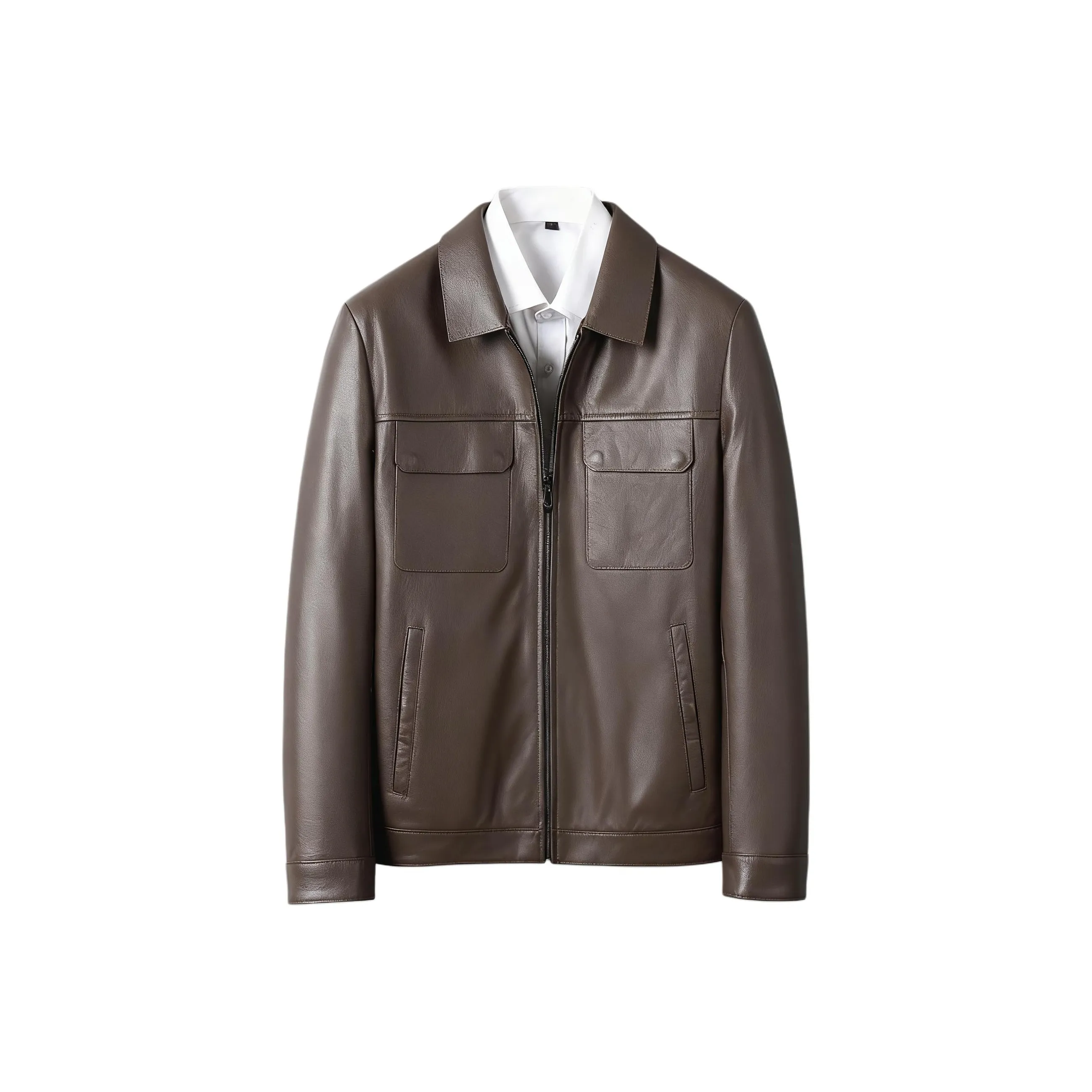 Vintage Cars Кожаная куртка Мужская