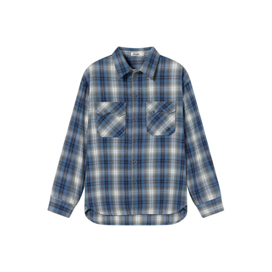 BEASTER Синий Унисекс Рубашки