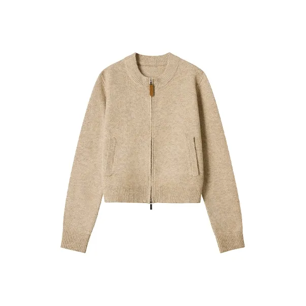 UENA Верблюжий цвет Свитер В наличии Женские Трикотаж