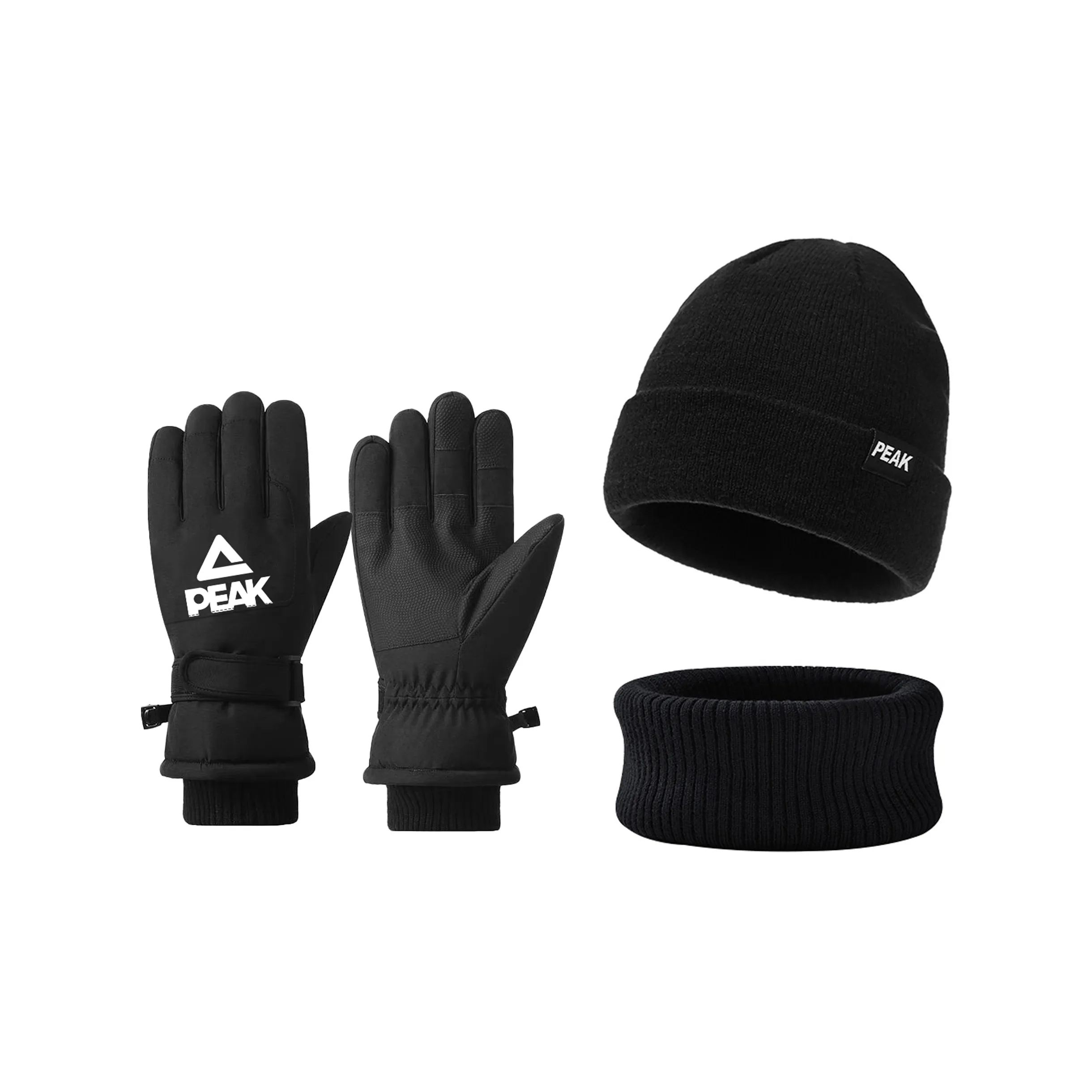 PEAK Полиэстер ПУ (полиуретан) Спортивные перчатки Унисекс