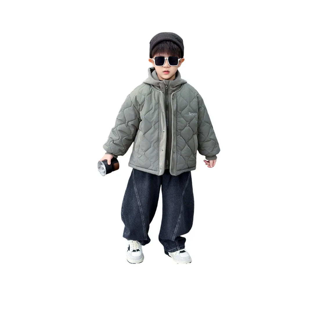 YUGUOGUO Хлопковый пуховик для детей 3-7 лет