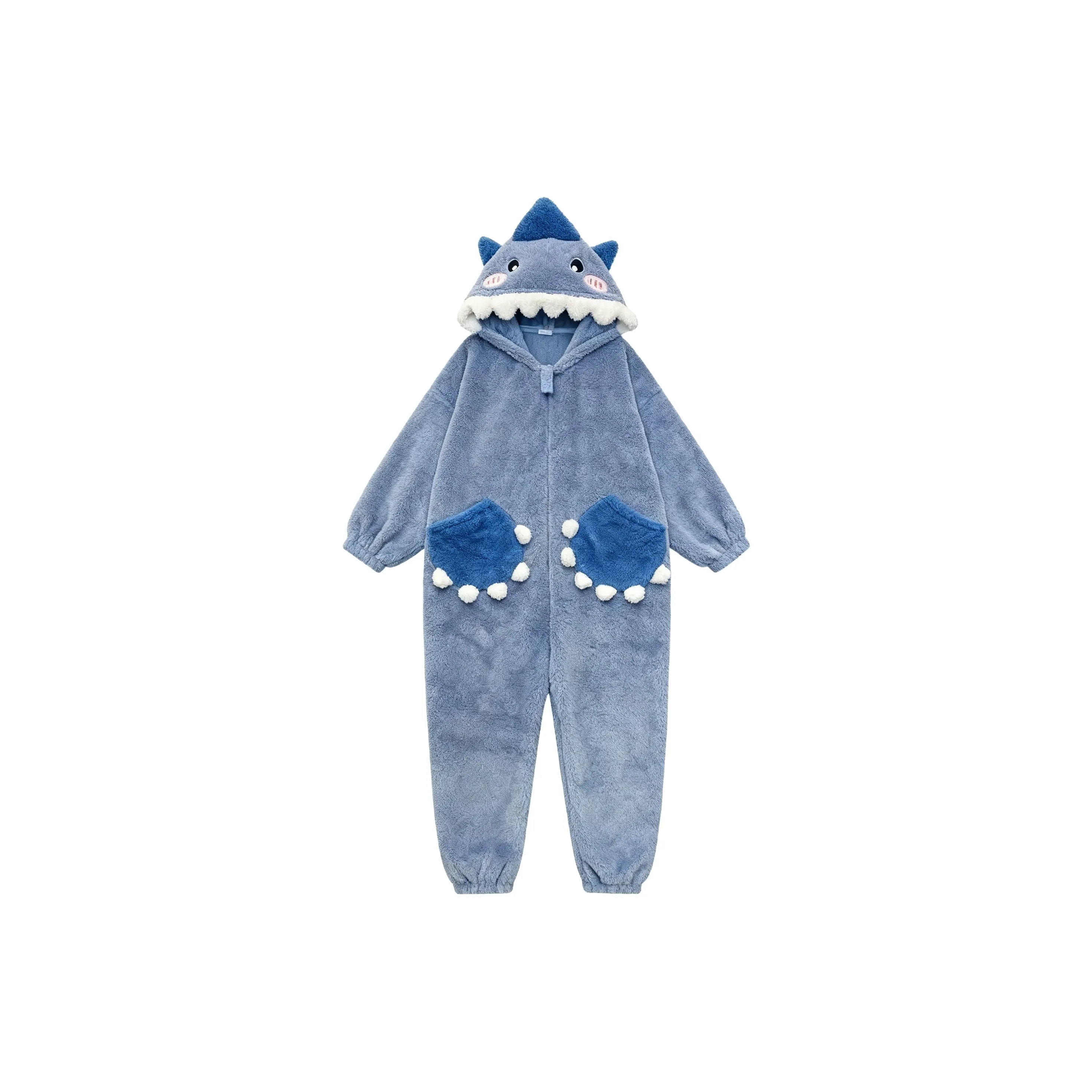 QIAOYUN Синий Домашние Комбинезоны для Женщин