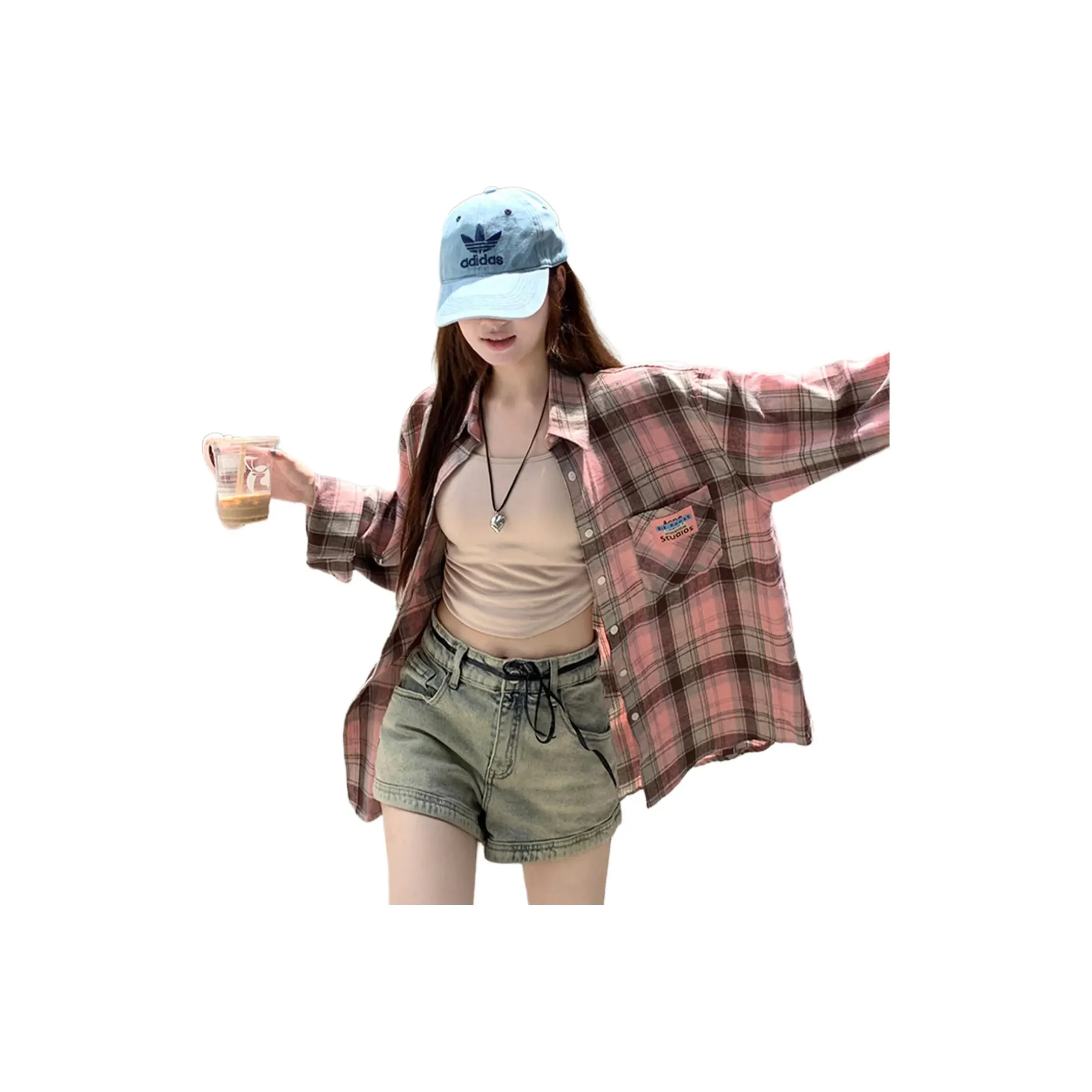 ZOTRANS Розовые Унисекс Рубашки