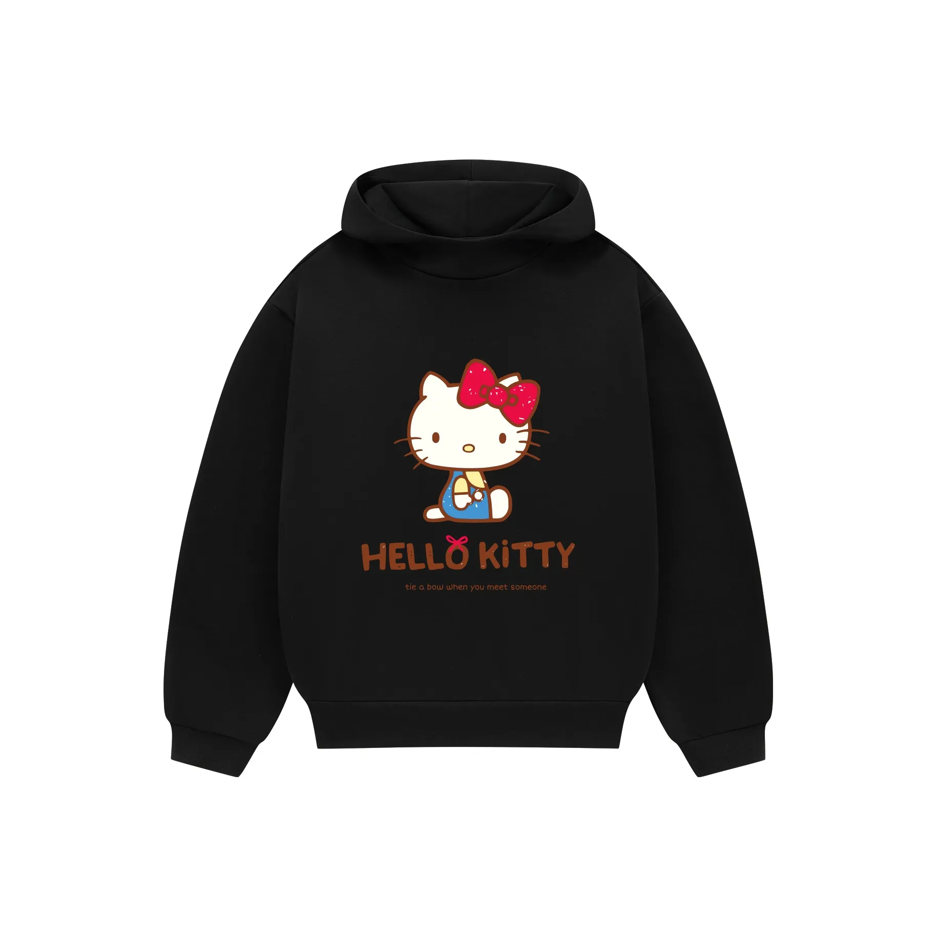 Sanrio x HelloKitty Hello Kitty SS25 Свитшот Унисекс